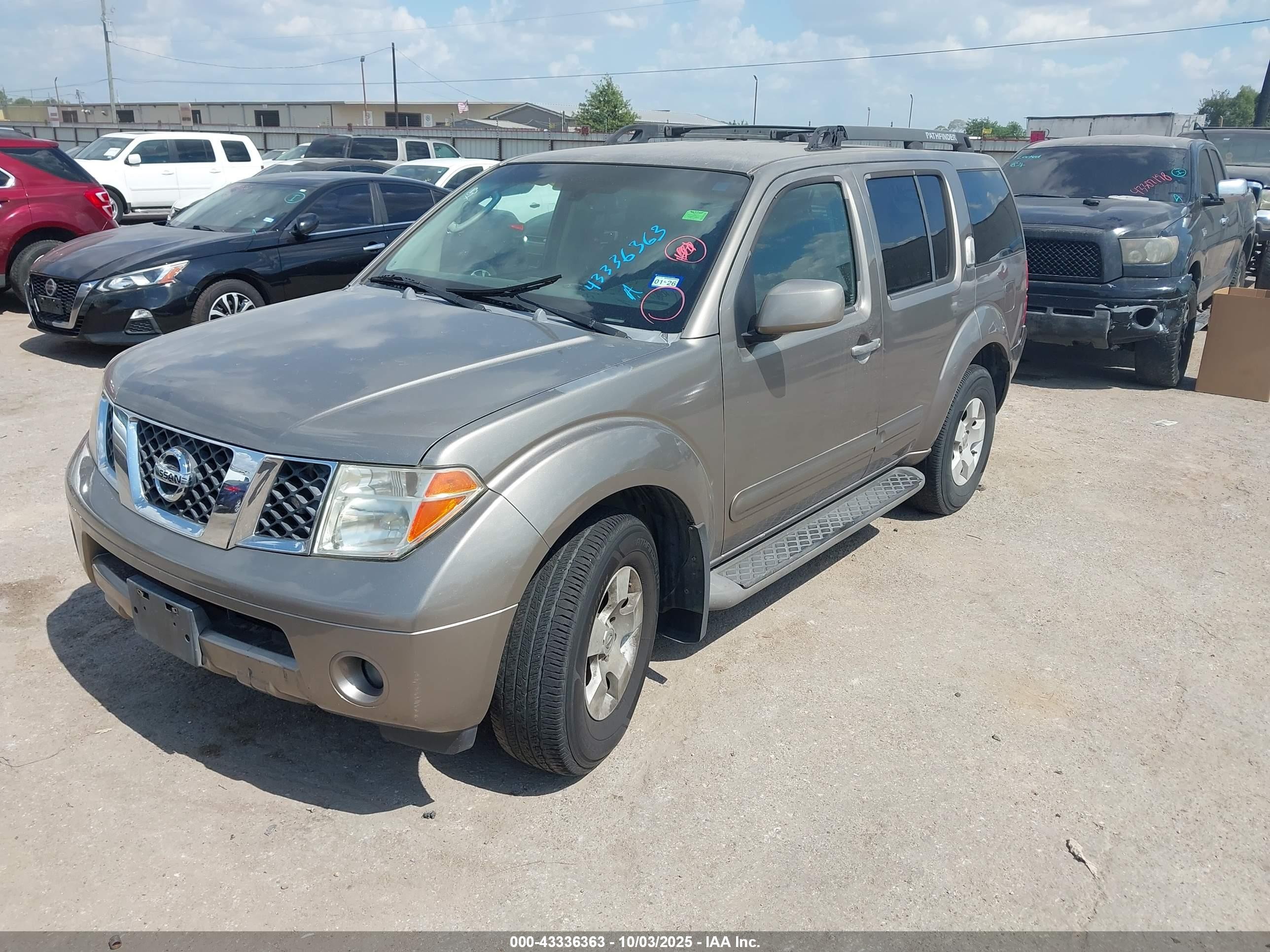 2006 Nissan Pathfinder Se Champagne vin: 5N1AR18U66C605232