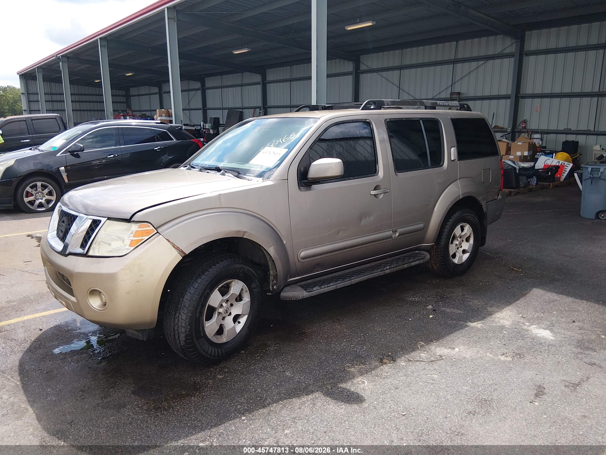 2006 Nissan Pathfinder Se Beige vin: 5N1AR18U66C666466