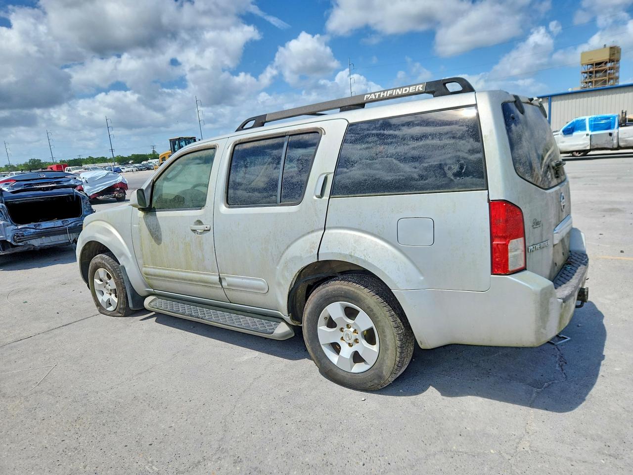 2007 Nissan Pathfinder S Gray vin: 5N1AR18U67C638720