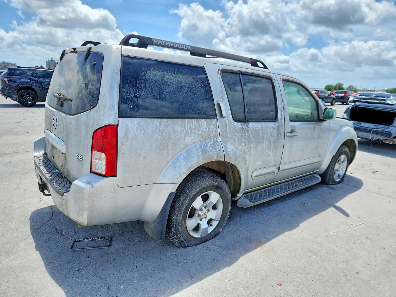 2007 Nissan Pathfinder S Gray vin: 5N1AR18U67C638720