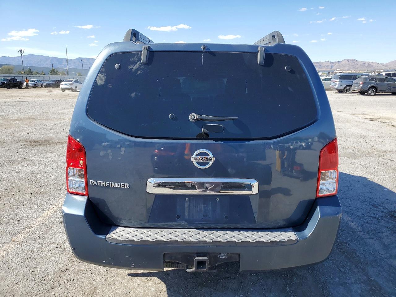 2007 Nissan Pathfinder S Blue vin: 5N1AR18U67C644713