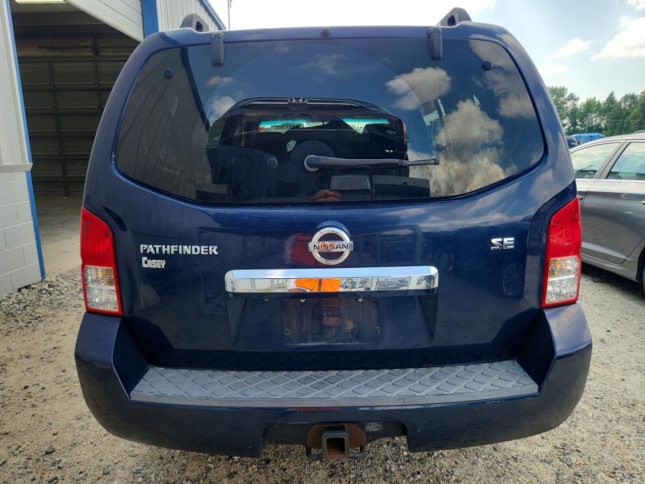 2008 Nissan Pathfinder S Blue vin: 5N1AR18U68C607064
