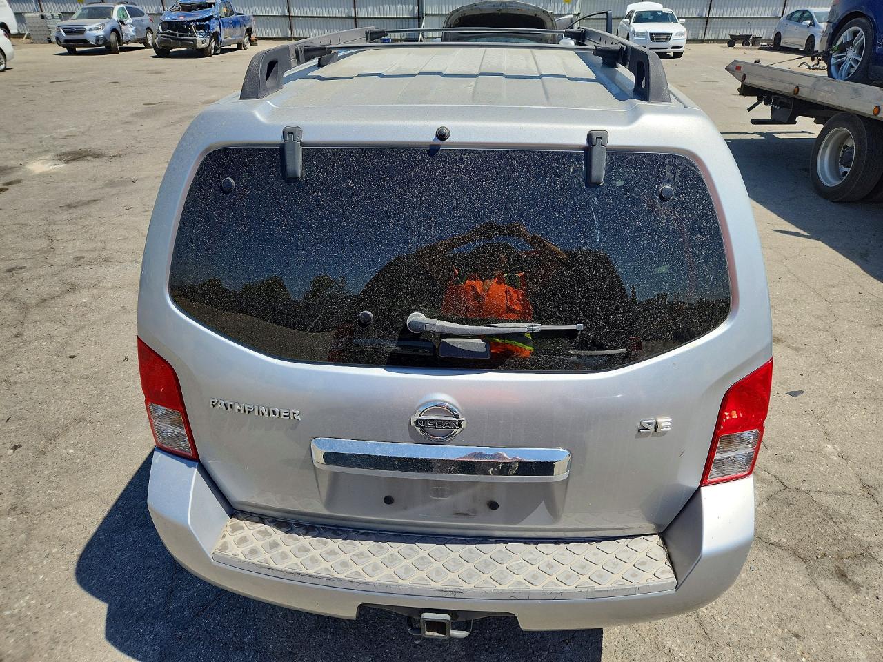 2008 Nissan Pathfinder S Серебряный vin: 5N1AR18U68C613611