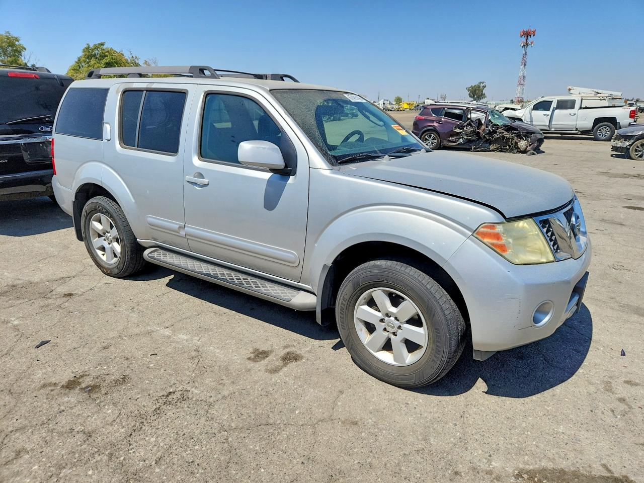 2008 Nissan Pathfinder S Серебряный vin: 5N1AR18U68C613611
