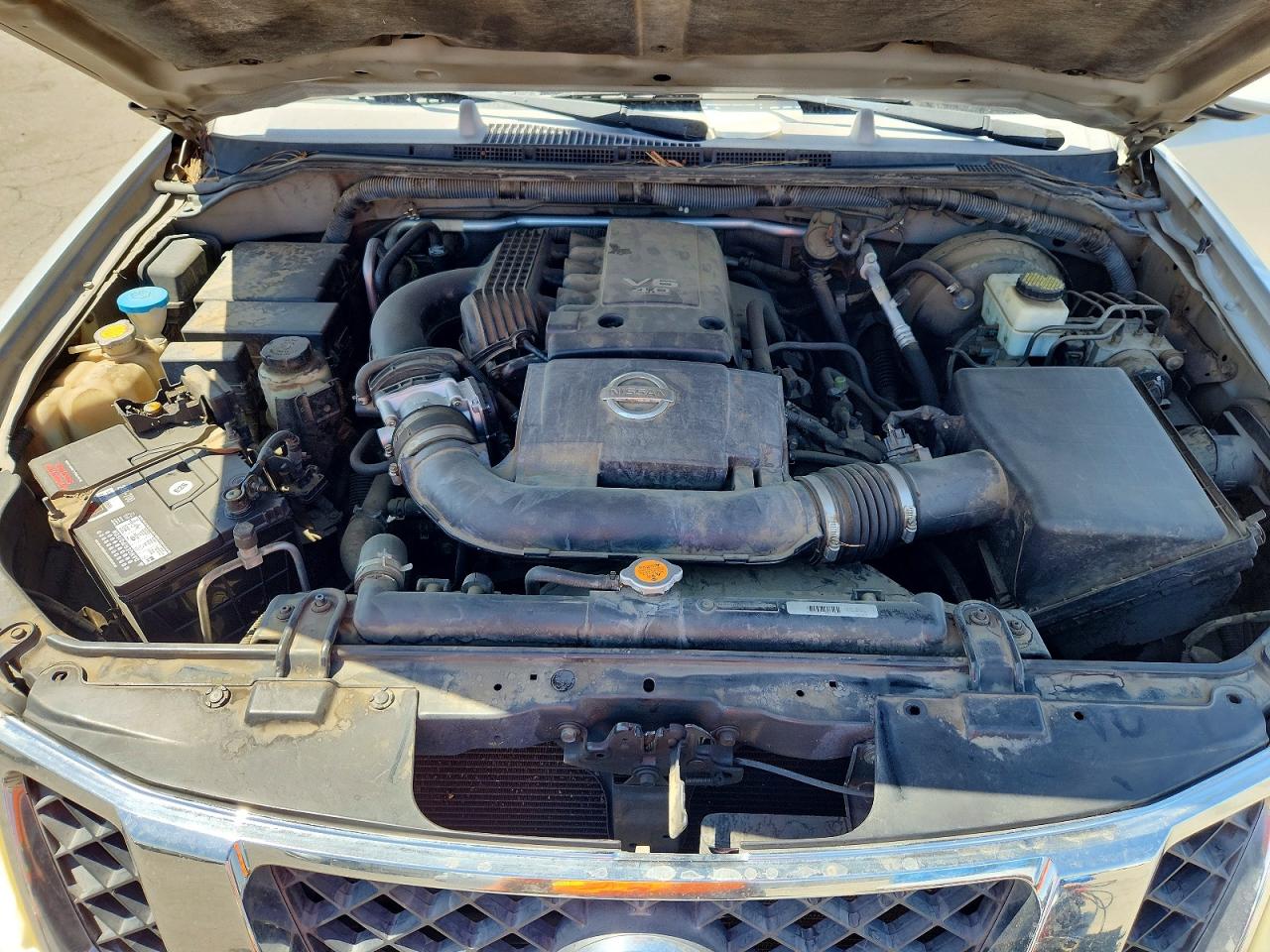2008 Nissan Pathfinder S Серебряный vin: 5N1AR18U68C613611