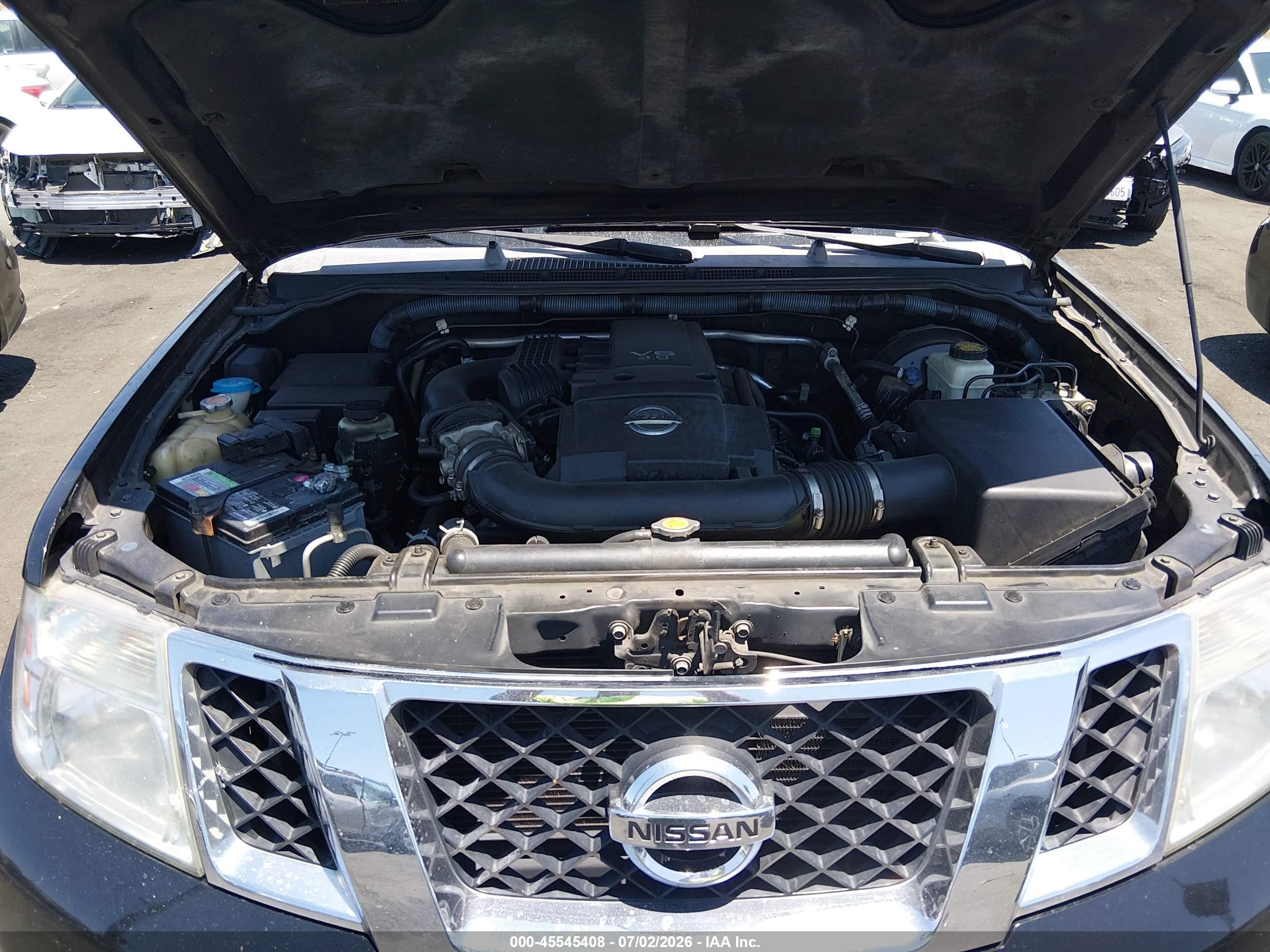 2008 Nissan Pathfinder S Черный vin: 5N1AR18U68C623314
