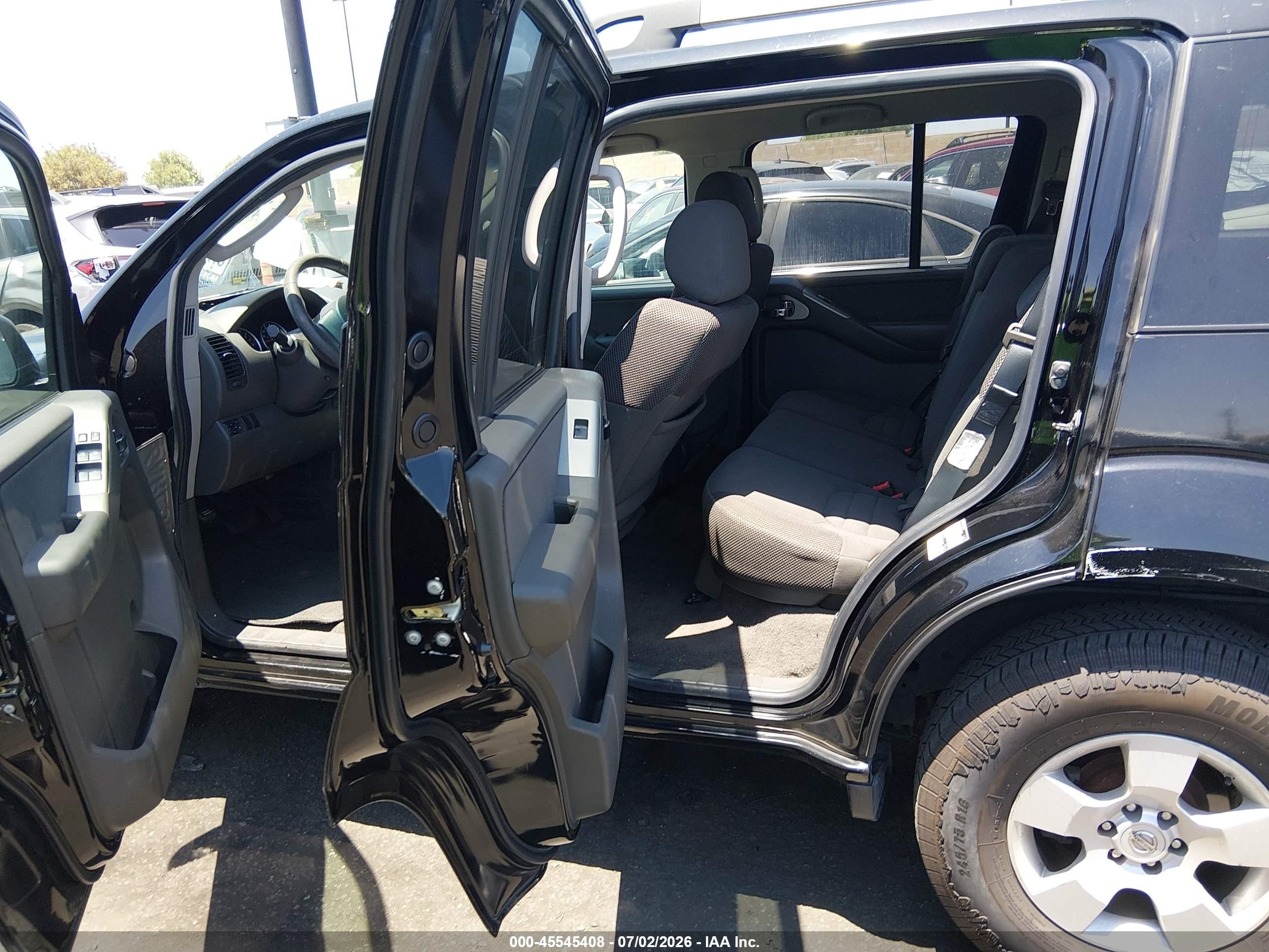 2008 Nissan Pathfinder S Черный vin: 5N1AR18U68C623314