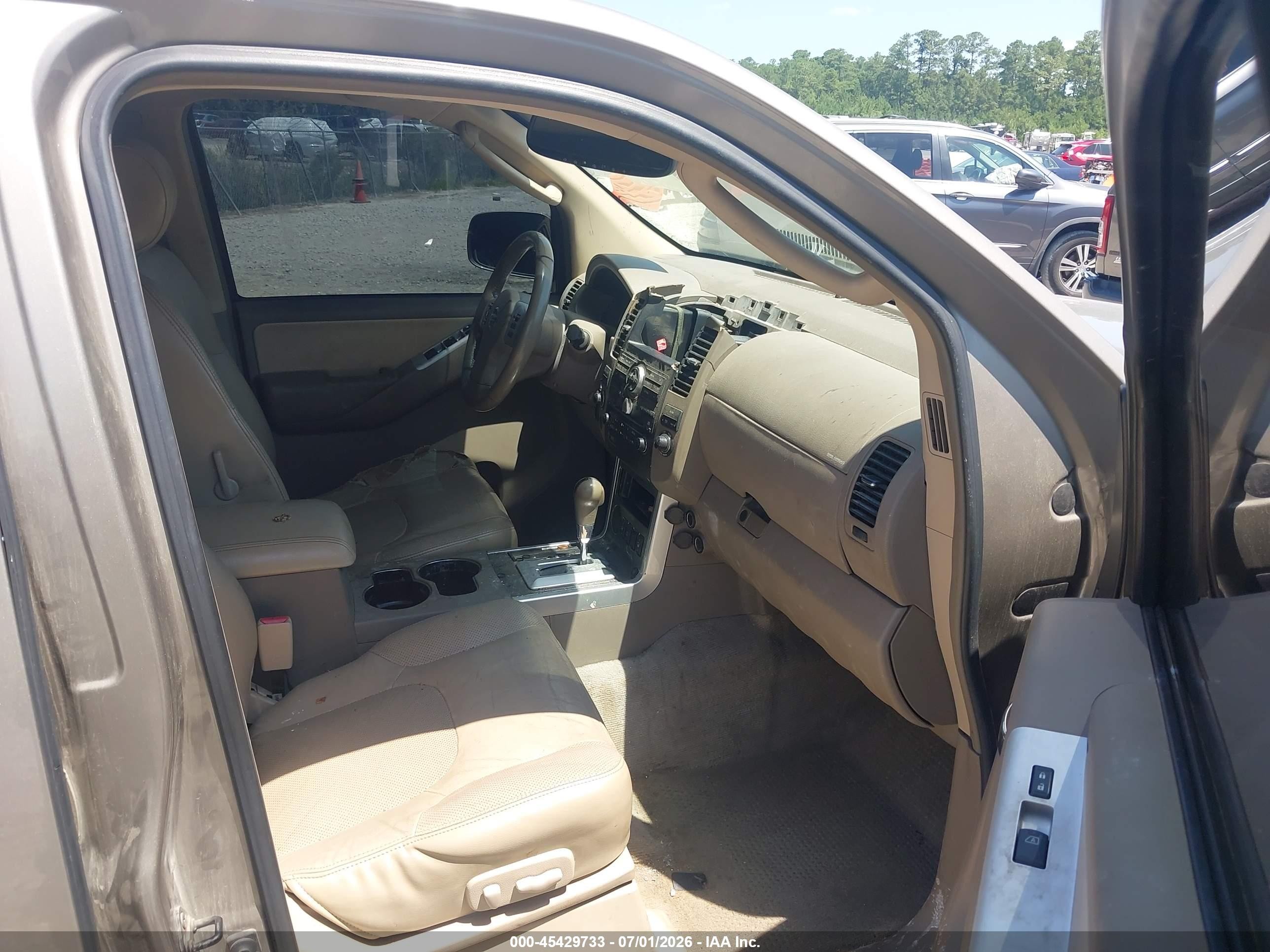 2008 Nissan Pathfinder Se Tan vin: 5N1AR18U68C637925