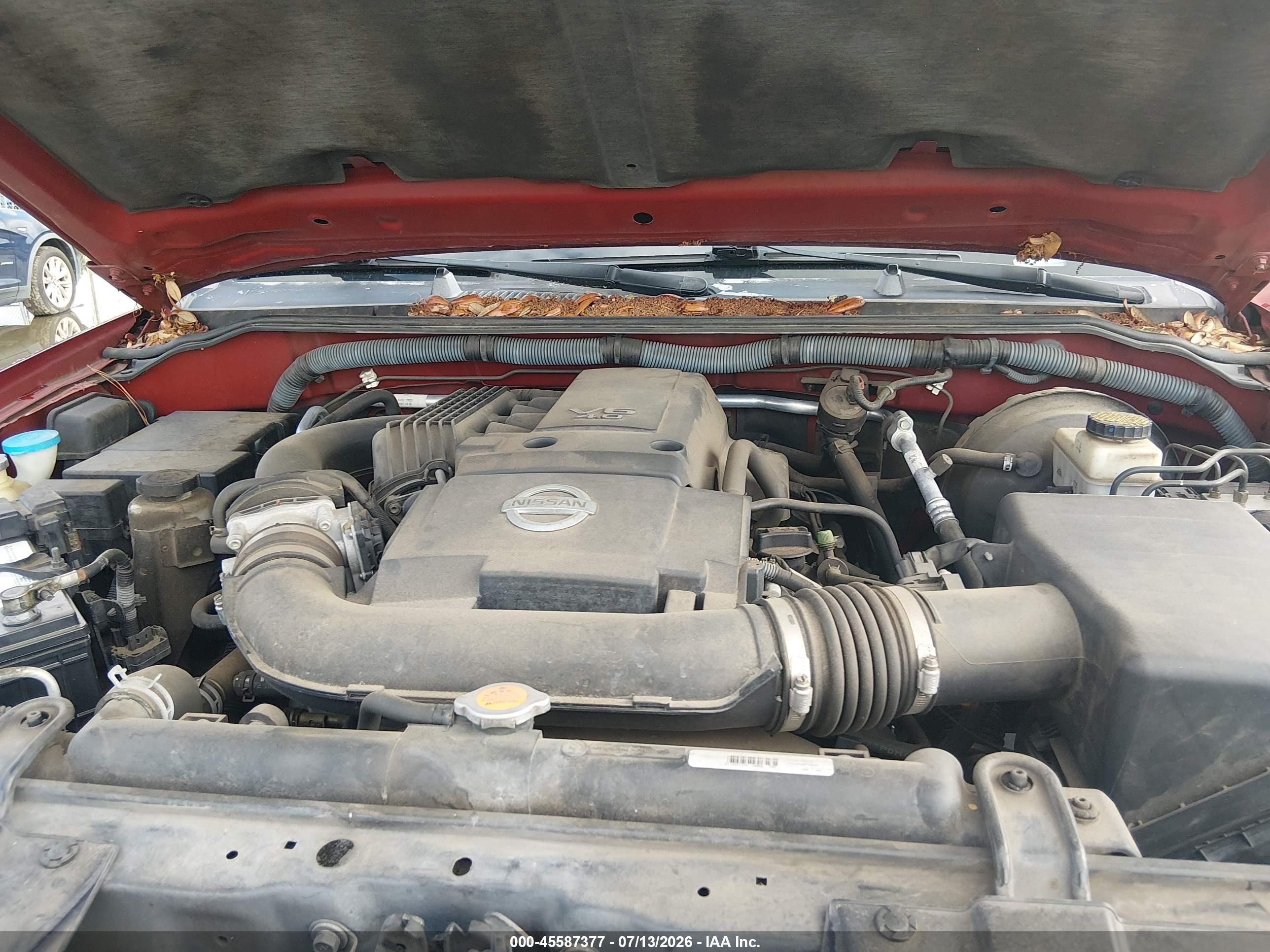 2008 Nissan Pathfinder Se Red vin: 5N1AR18U68C646544