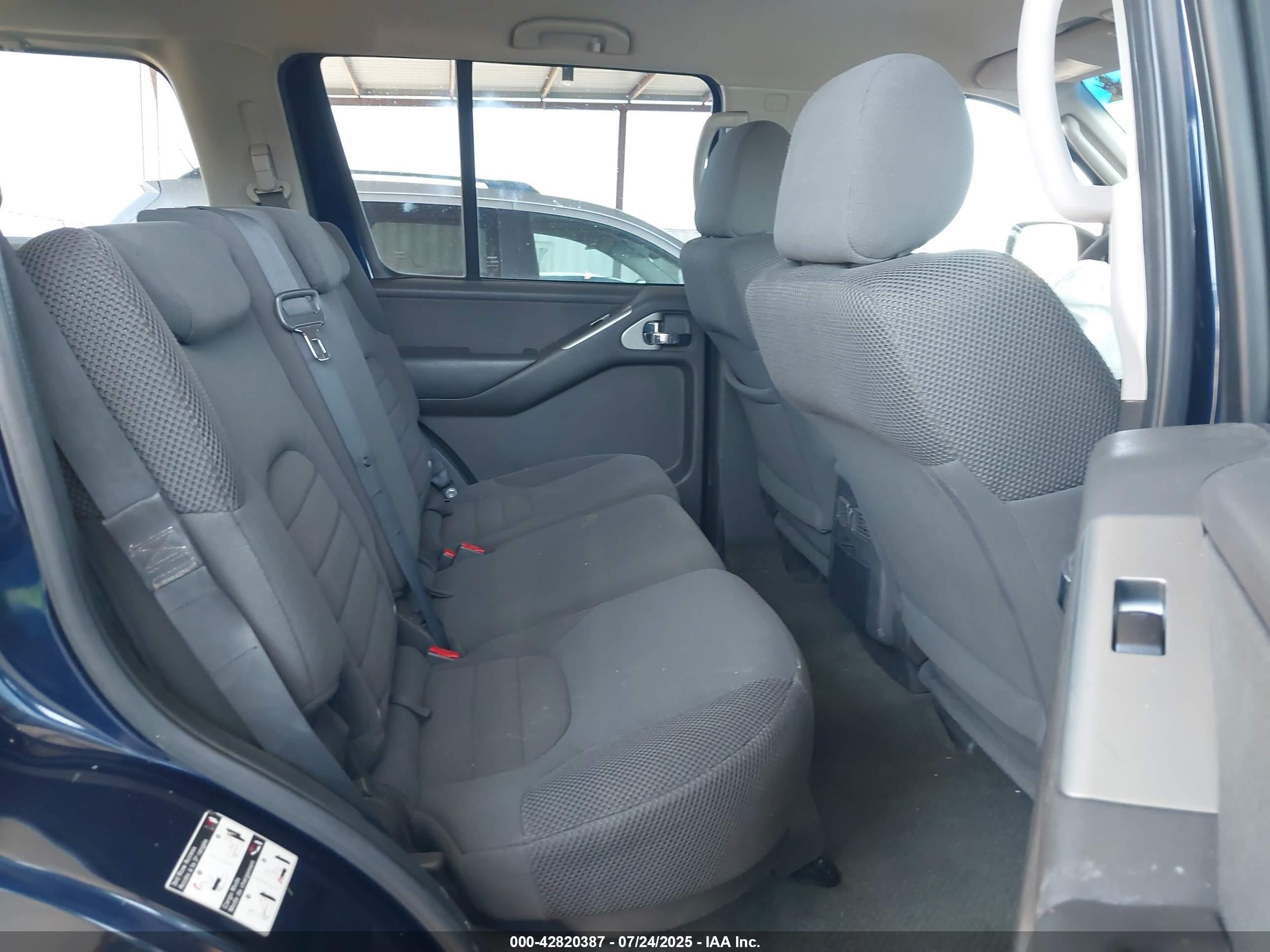 2008 Nissan Pathfinder S Dark Blue vin: 5N1AR18U68C648908