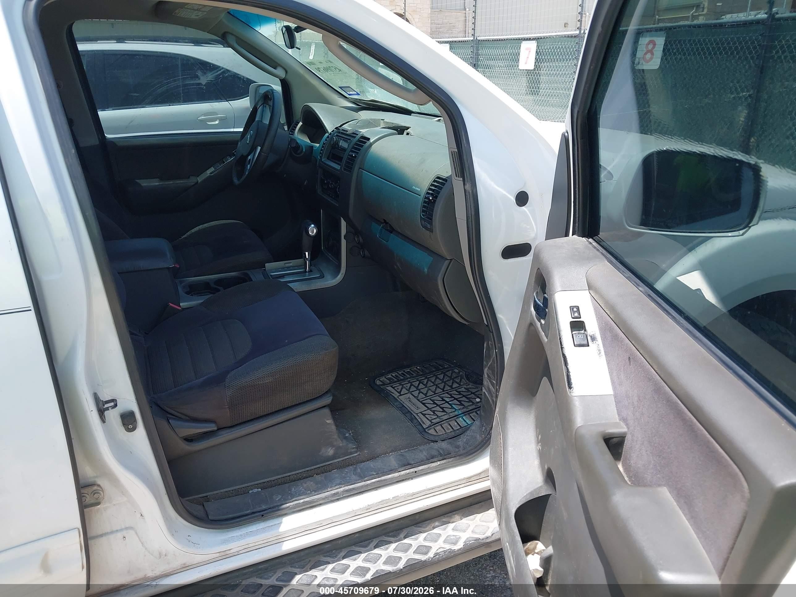 2007 Nissan Pathfinder Se White vin: 5N1AR18U77C638953