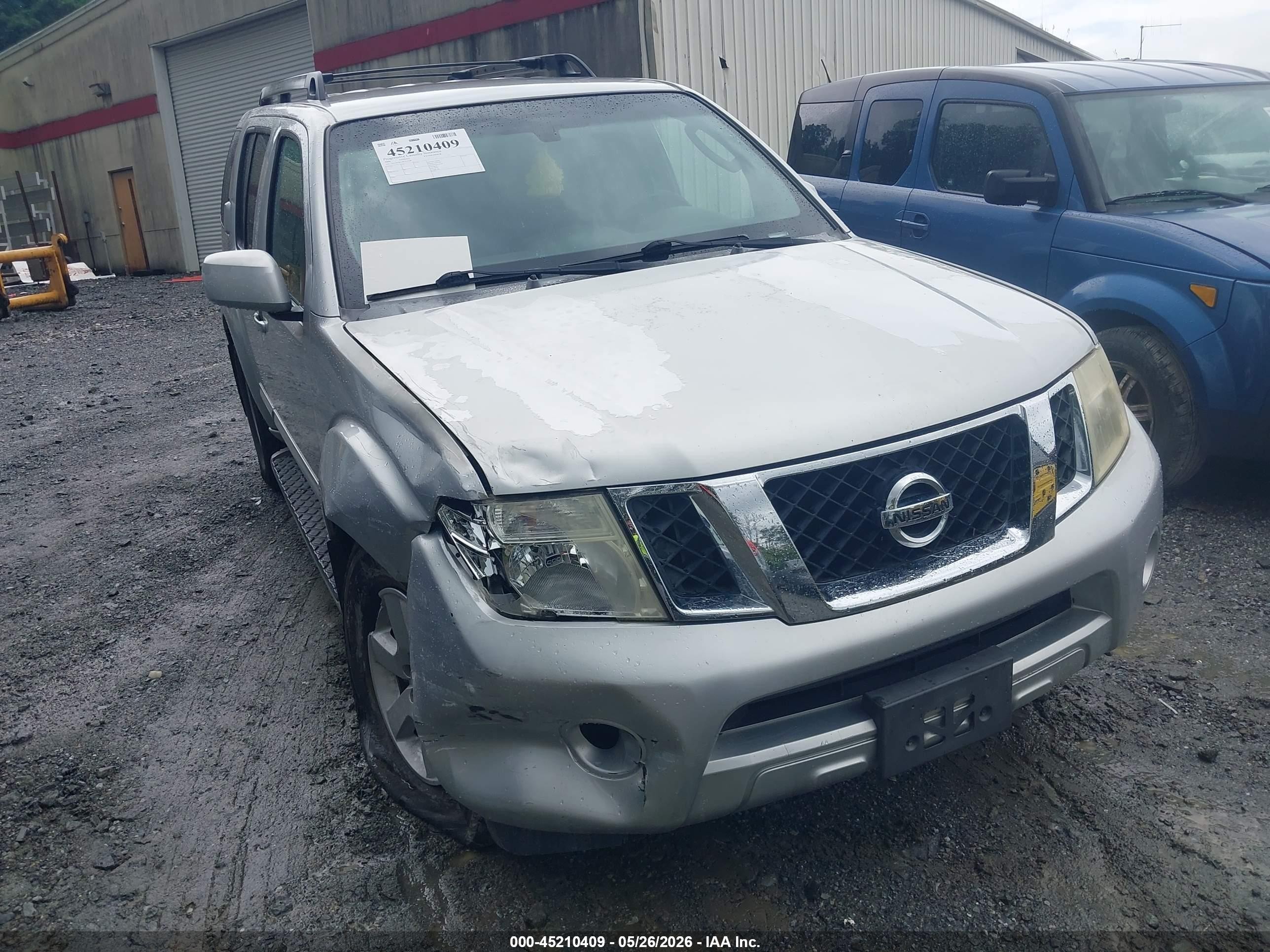 2008 Nissan Pathfinder Se Silver vin: 5N1AR18U78C631468
