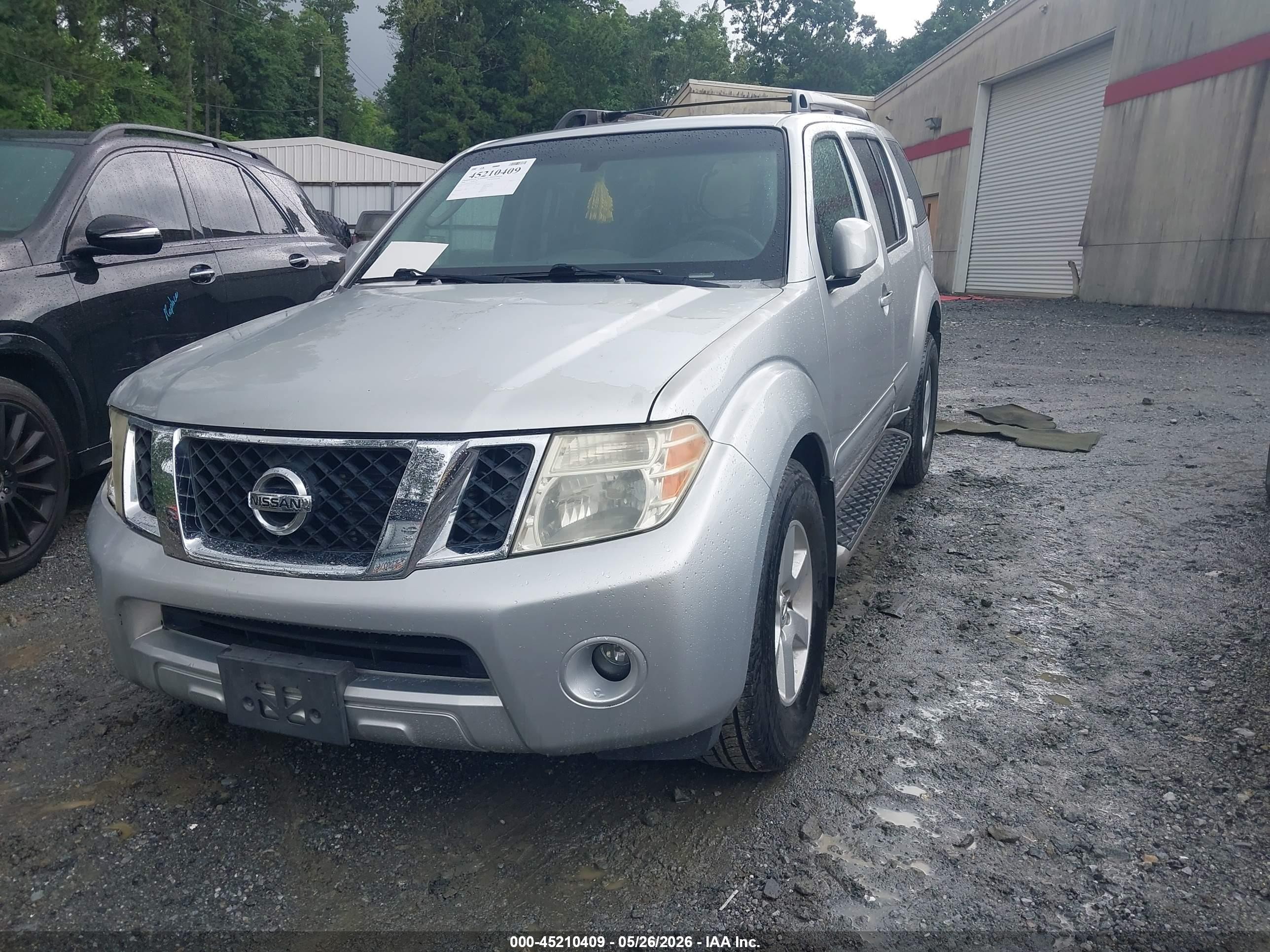 2008 Nissan Pathfinder Se Silver vin: 5N1AR18U78C631468