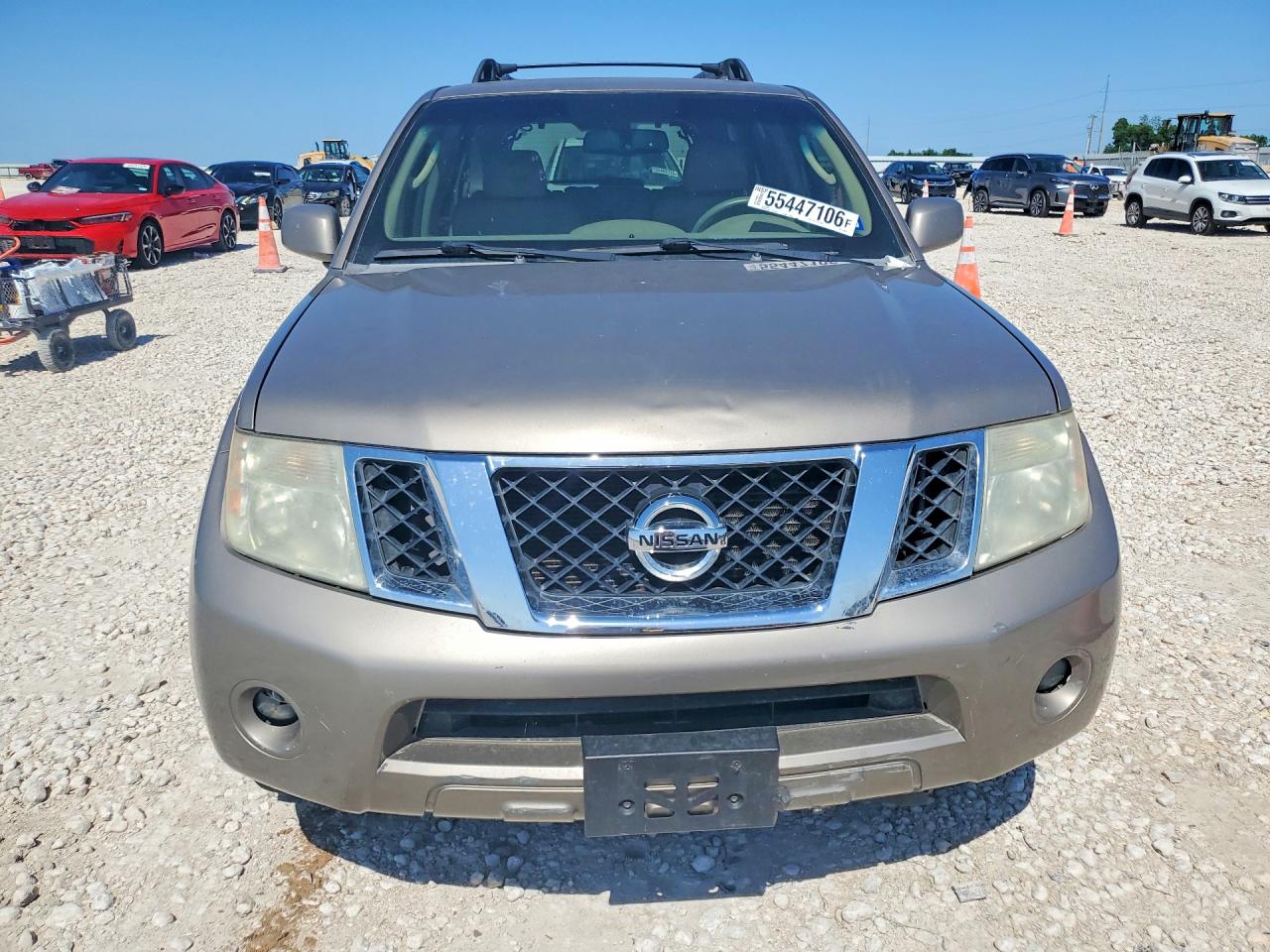 2008 Nissan Pathfinder S Tan vin: 5N1AR18U78C636606