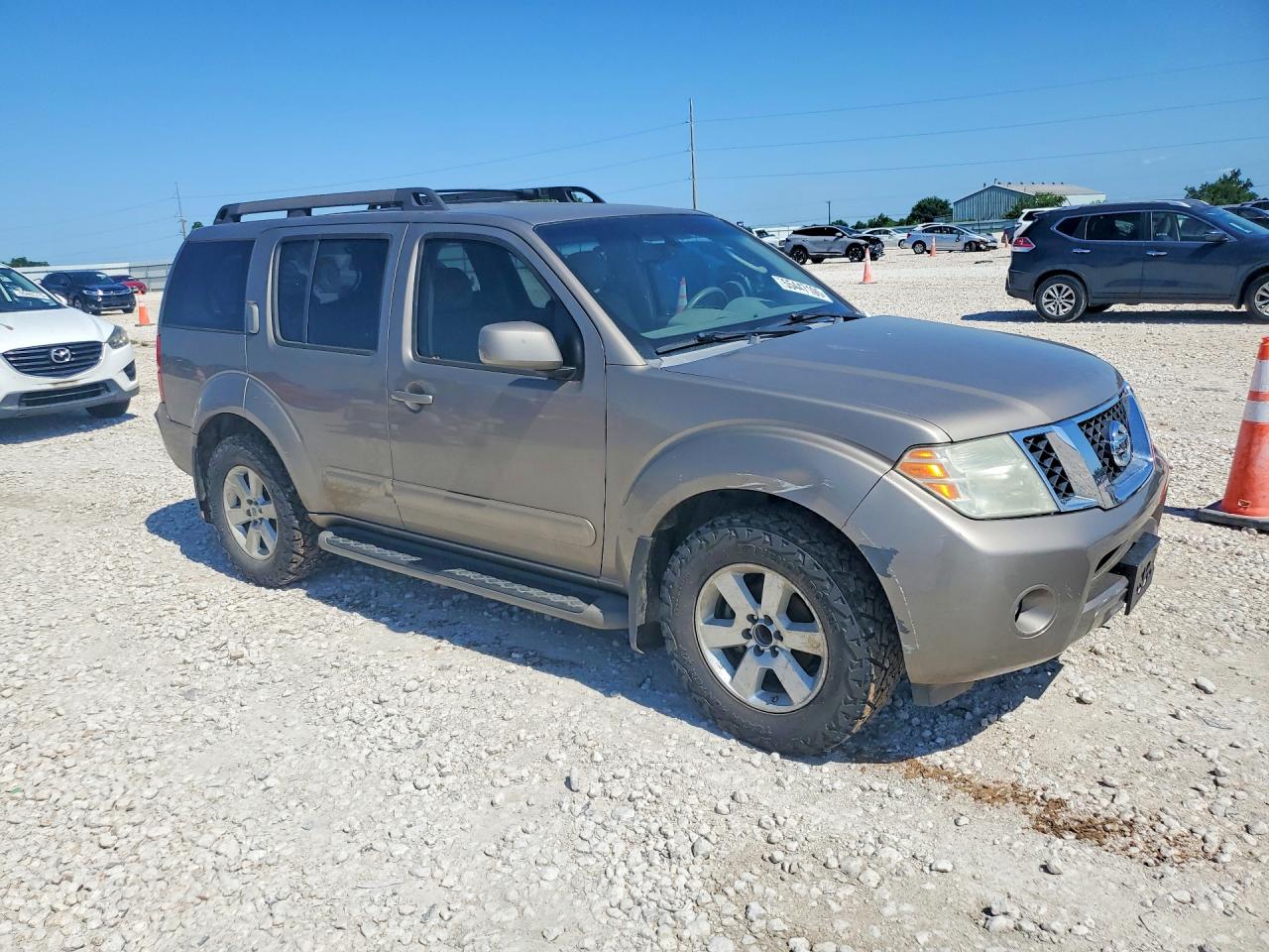 2008 Nissan Pathfinder S Tan vin: 5N1AR18U78C636606