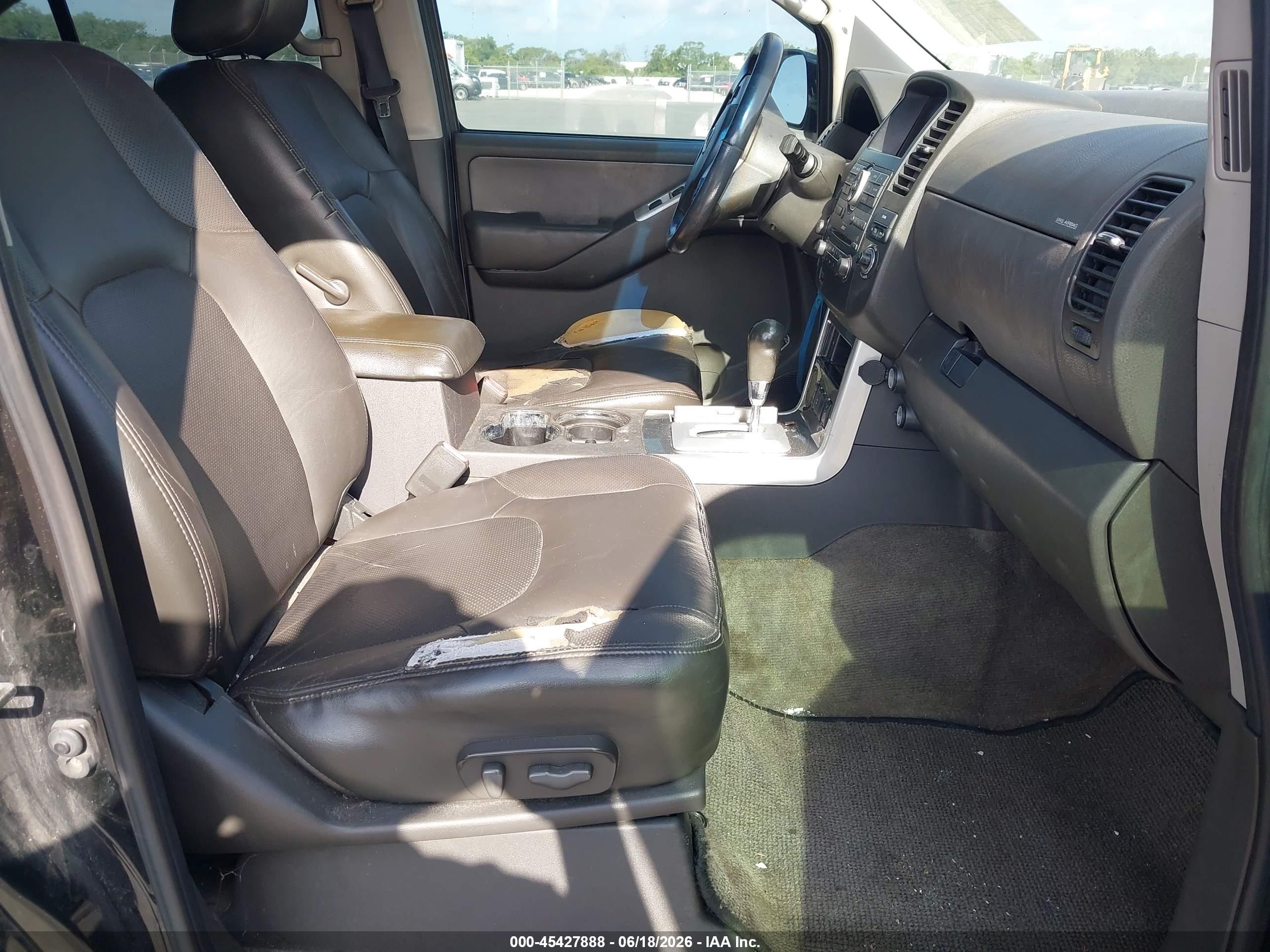 2008 Nissan Pathfinder Se Black vin: 5N1AR18U78C665264