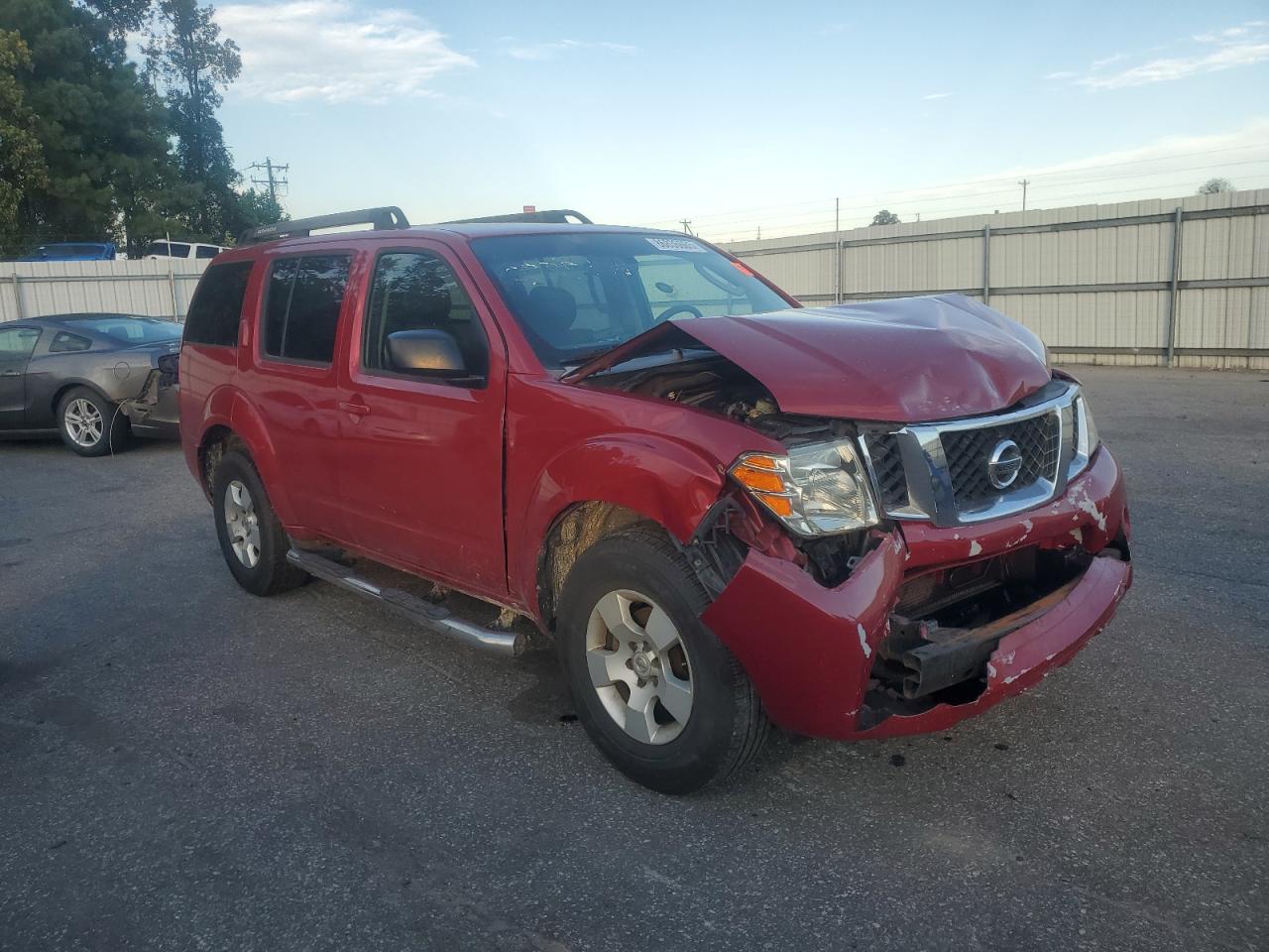 2009 Nissan Pathfinder S Красный vin: 5N1AR18U79C601114