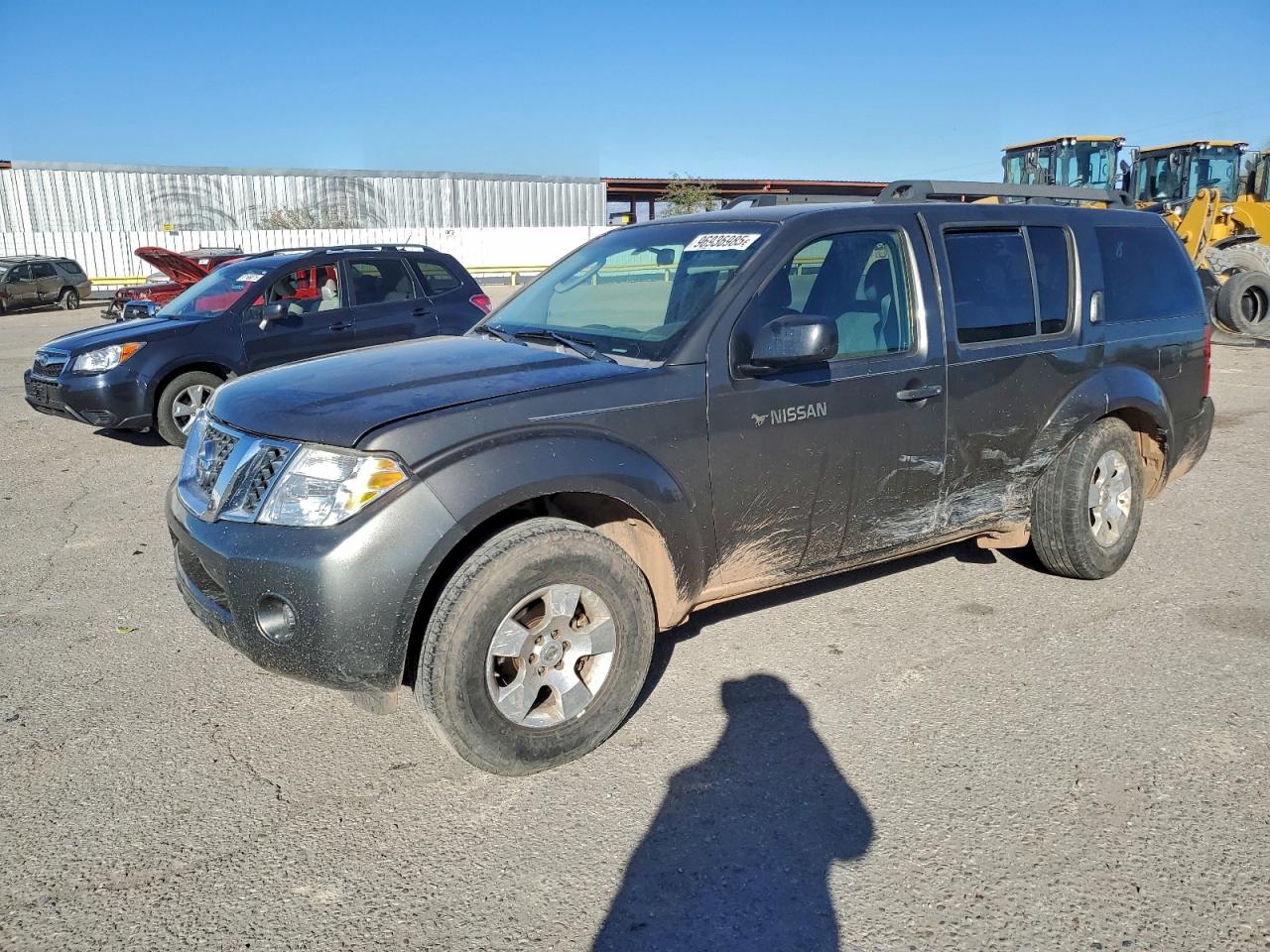 2009 Nissan Pathfinder S Угольный vin: 5N1AR18U79C602456