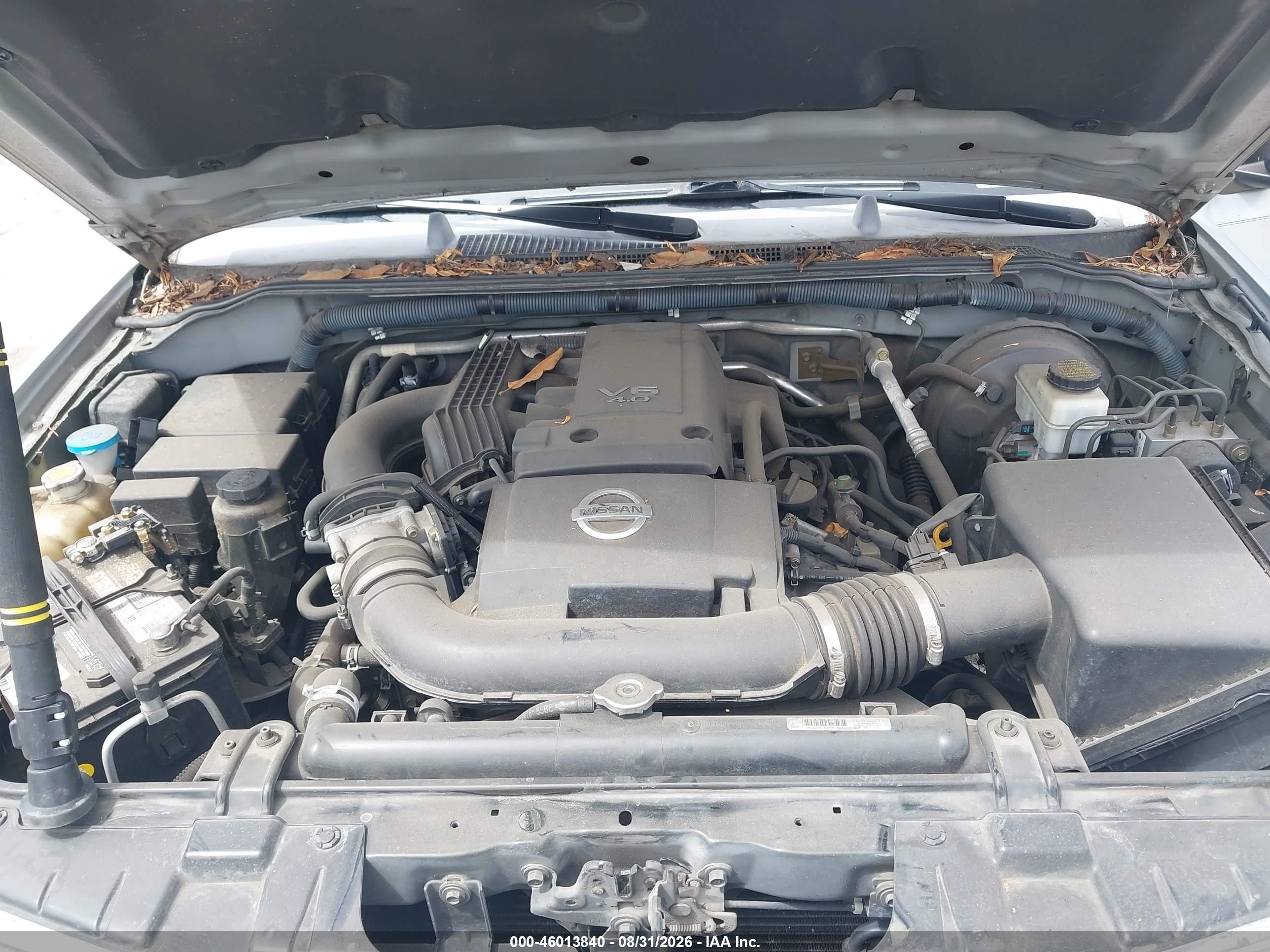 2007 Nissan Pathfinder S Silver vin: 5N1AR18U87C614788