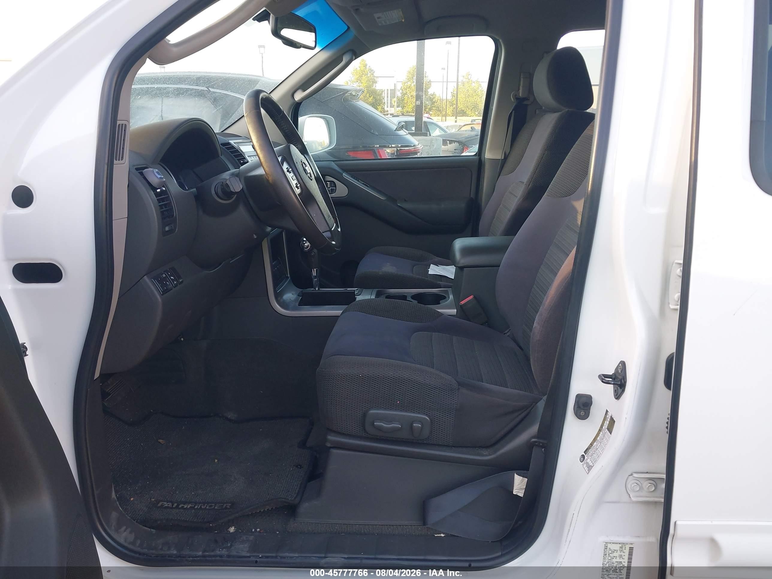 2007 Nissan Pathfinder Se White vin: 5N1AR18U87C637987