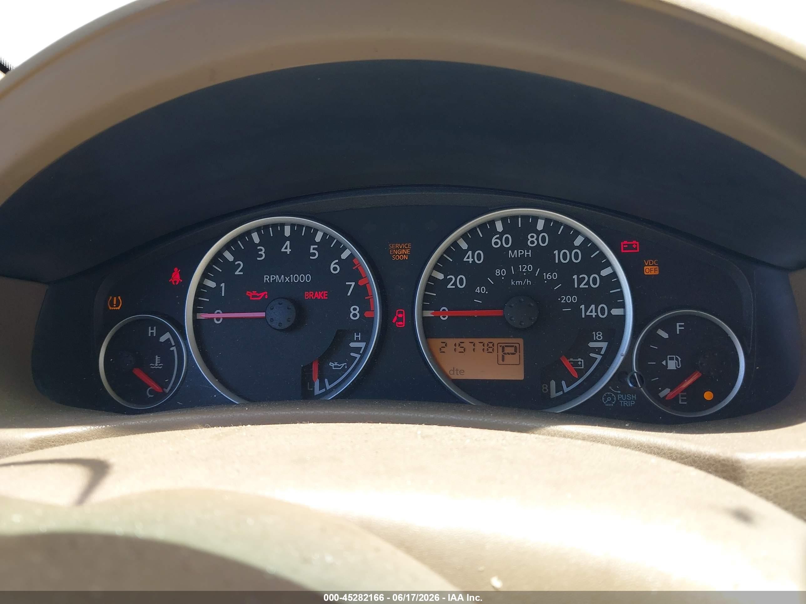 2007 Nissan Pathfinder Le White vin: 5N1AR18U87C644146