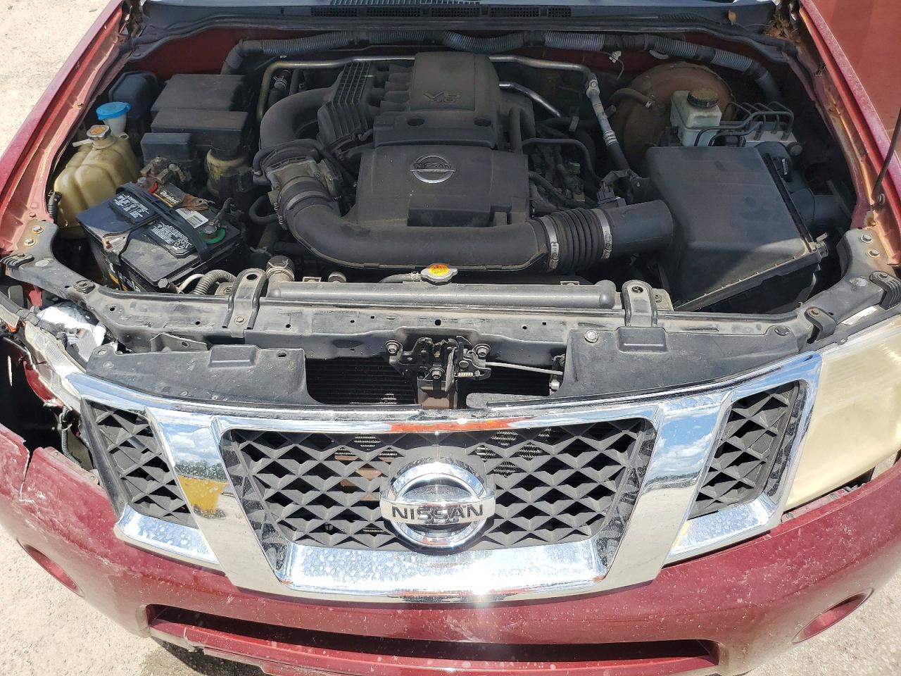 2008 Nissan Pathfinder S Burgundy vin: 5N1AR18U88C617160