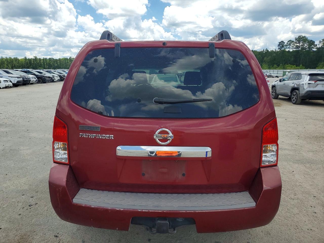 2008 Nissan Pathfinder S Burgundy vin: 5N1AR18U88C617160