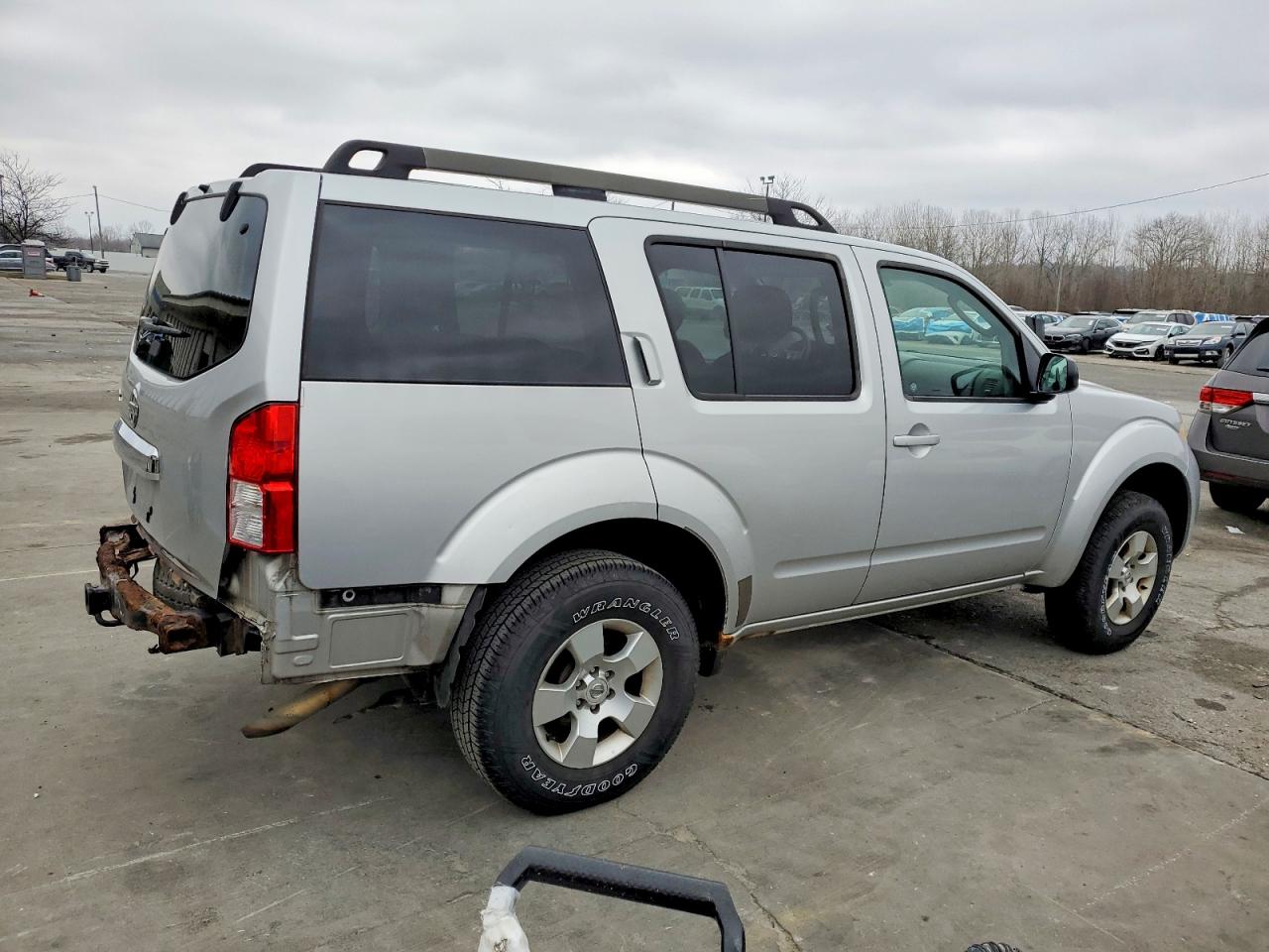 2008 Nissan Pathfinder S Серебряный vin: 5N1AR18U88C635433