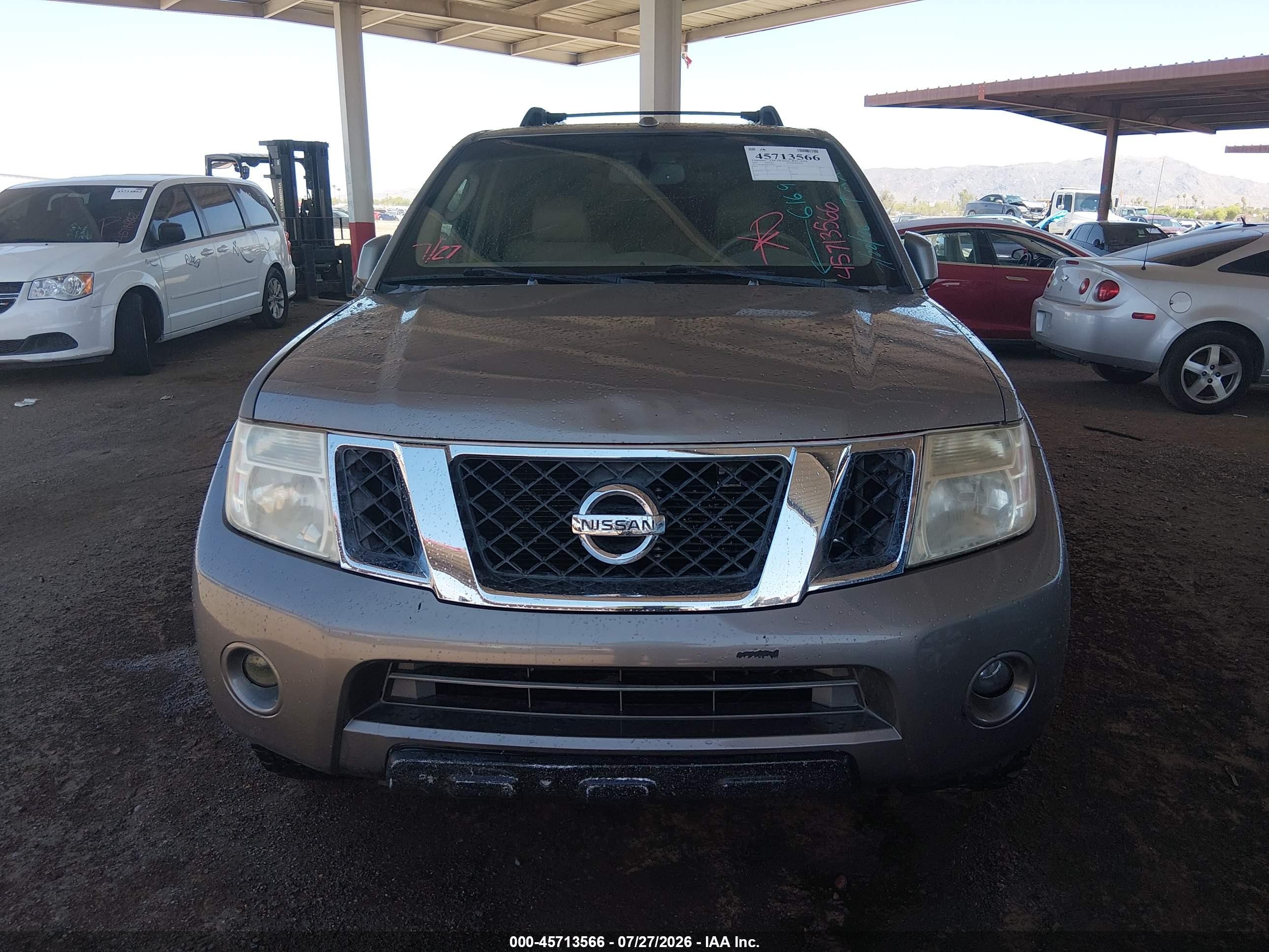 2009 Nissan Pathfinder Le Gray vin: 5N1AR18U89C616933