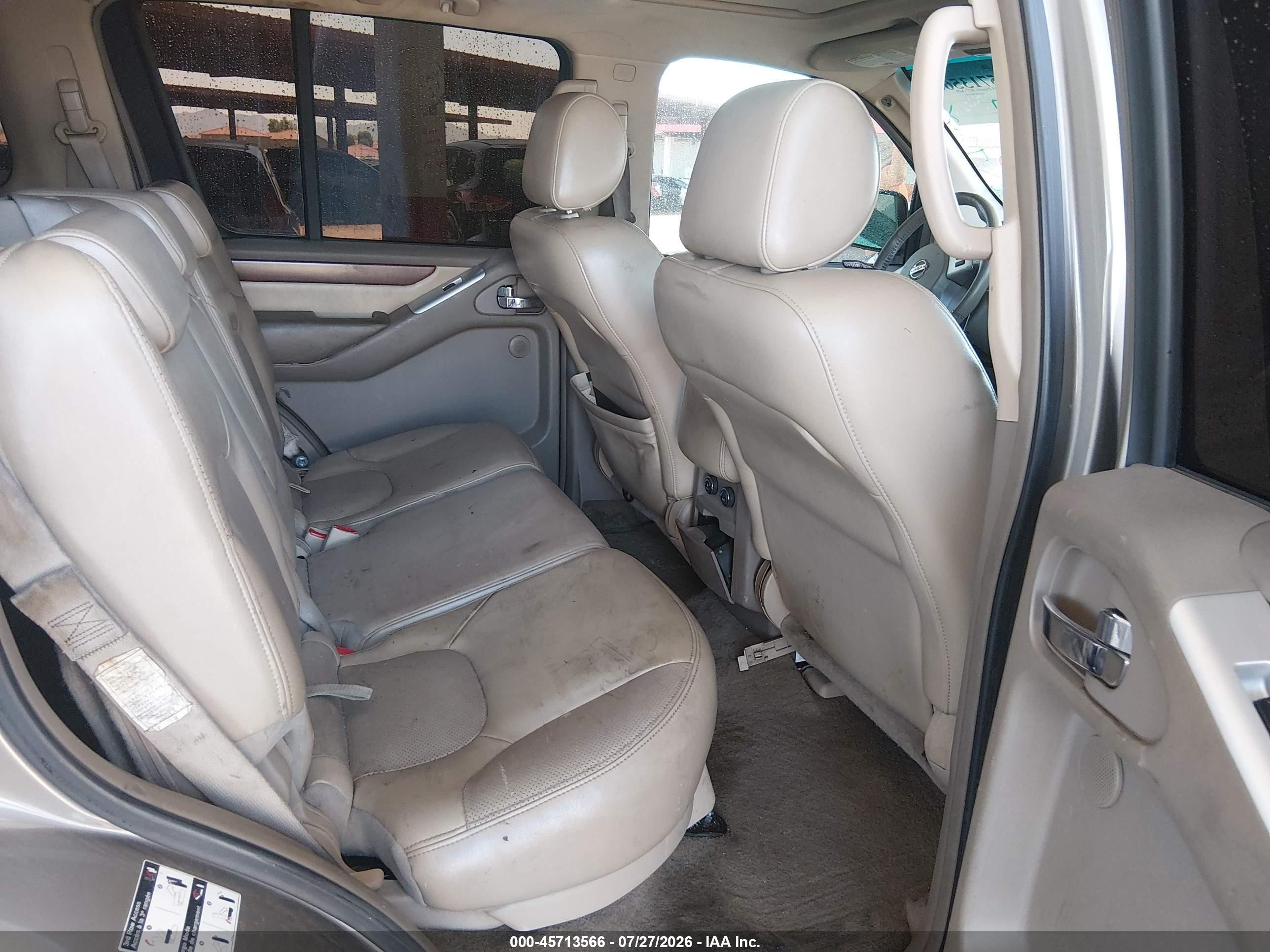 2009 Nissan Pathfinder Le Gray vin: 5N1AR18U89C616933