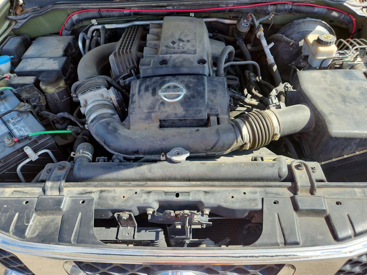 2005 Nissan Pathfinder Xe Green vin: 5N1AR18U95C706005