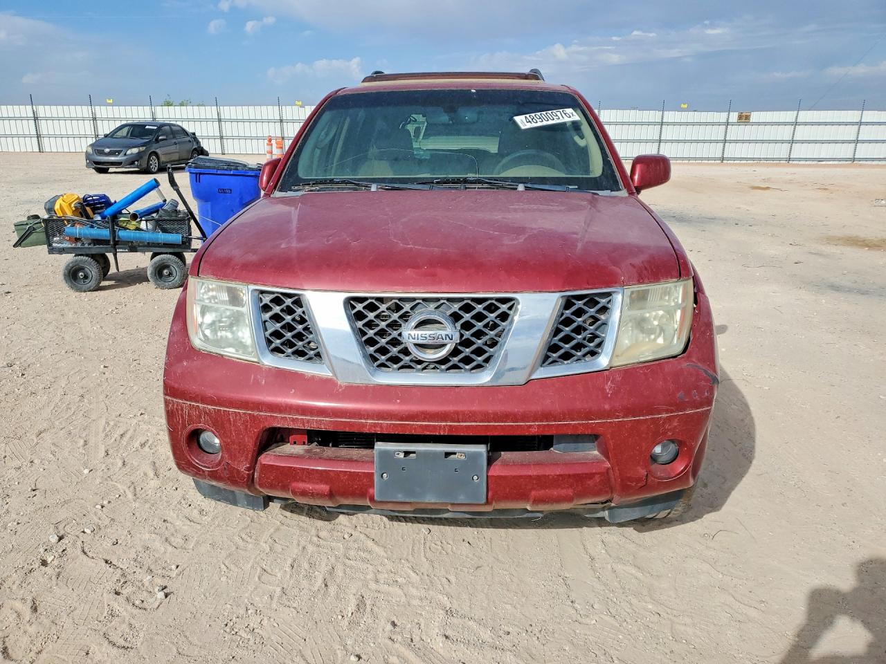 2006 Nissan Pathfinder S Бордовый vin: 5N1AR18U96C683715