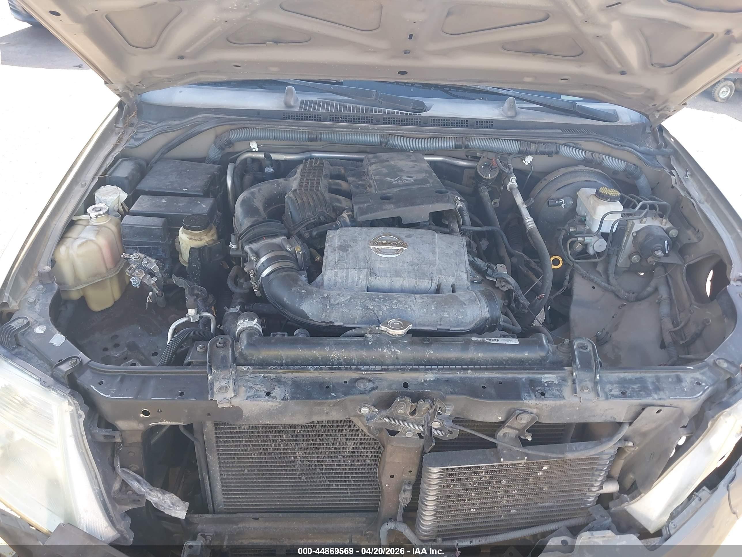 2008 Nissan Pathfinder Se Brown vin: 5N1AR18U98C609603