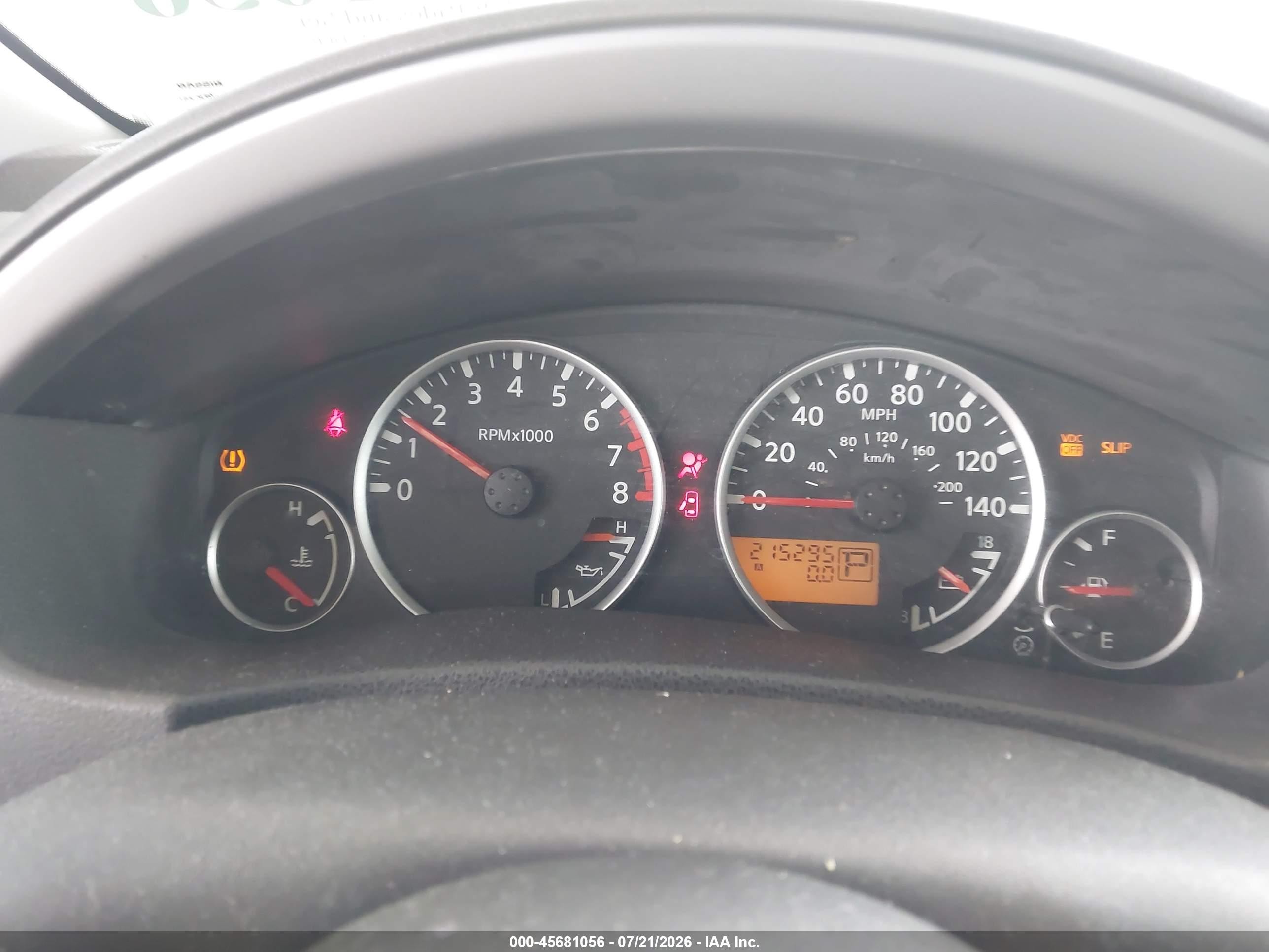 2005 Nissan Pathfinder Se White vin: 5N1AR18UX5C736873