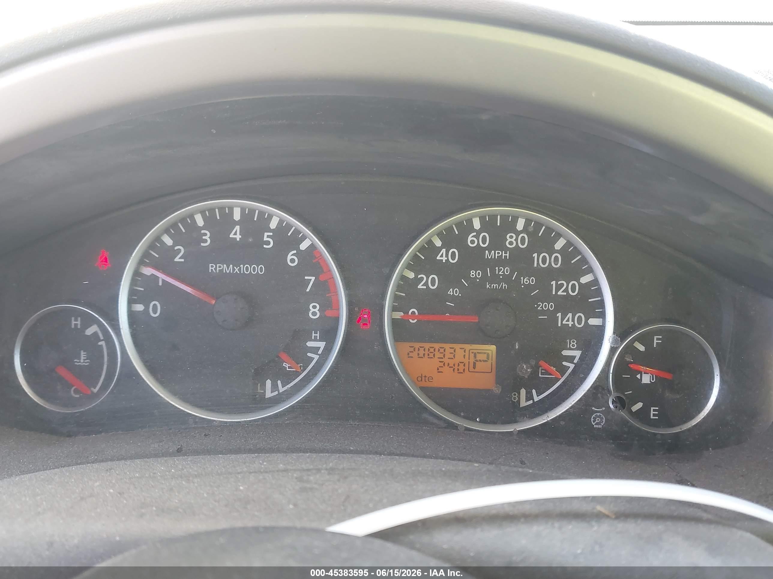 2005 Nissan Pathfinder Se Gray vin: 5N1AR18UX5C748280