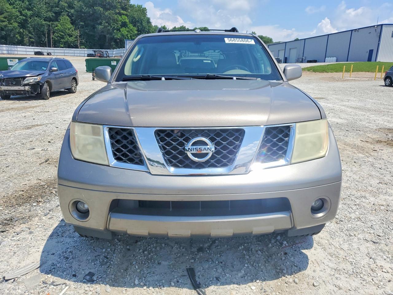 2006 Nissan Pathfinder S Gray vin: 5N1AR18UX6C625032