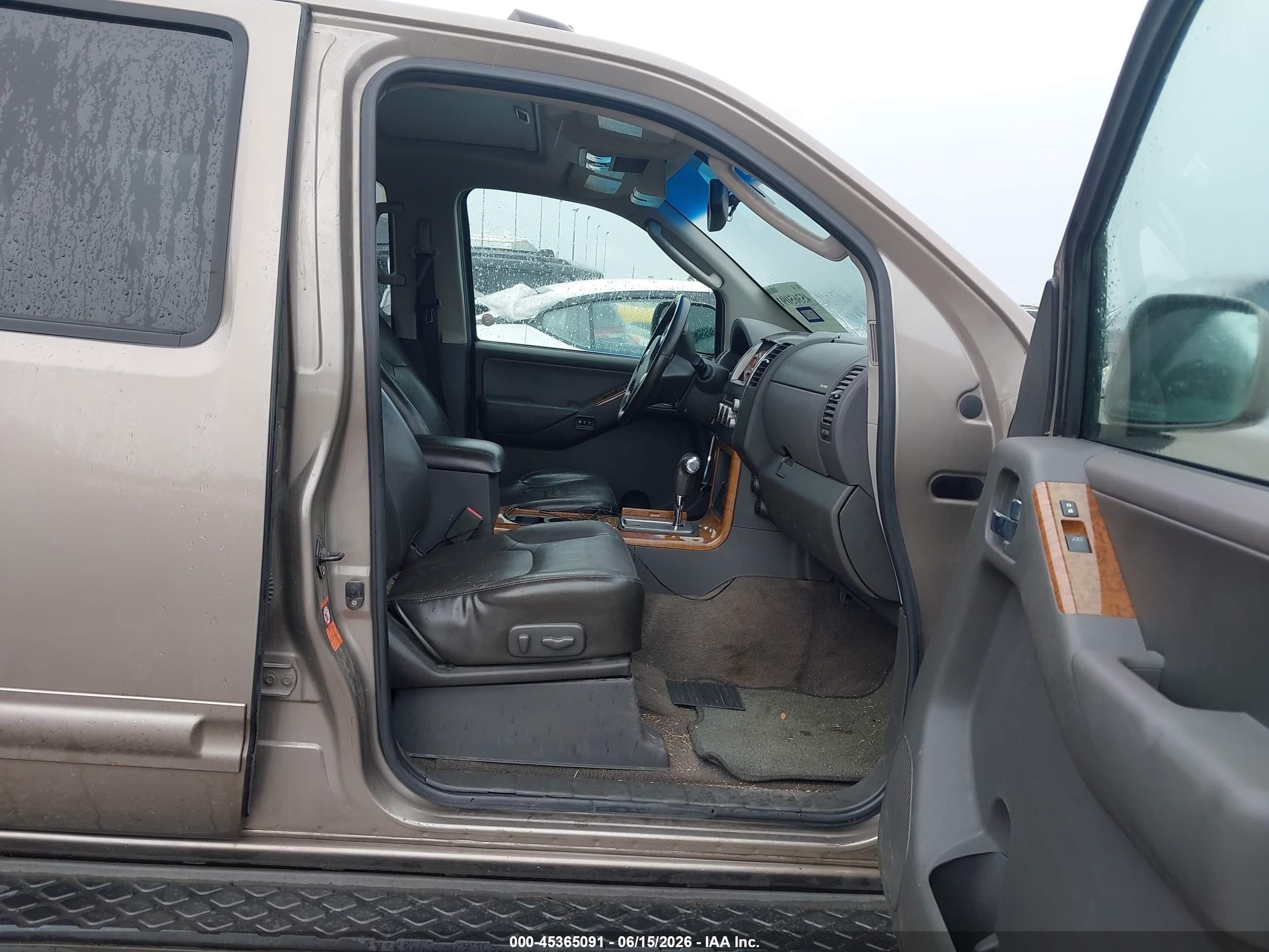 2007 Nissan Pathfinder Le Brown vin: 5N1AR18UX7C622570
