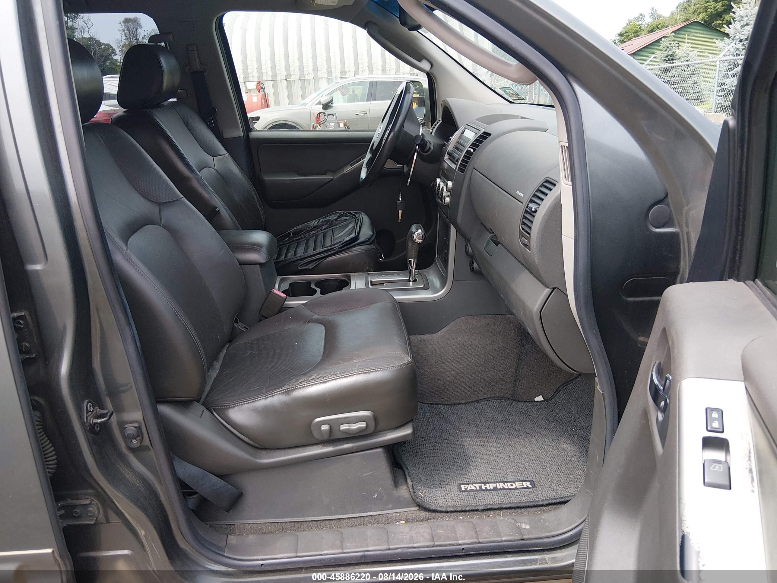 2007 Nissan Pathfinder Se Gray vin: 5N1AR18UX7C623122
