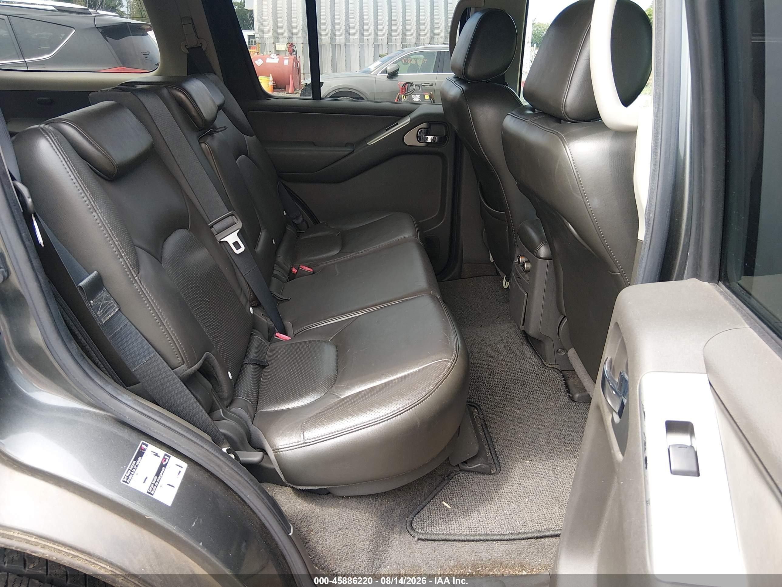 2007 Nissan Pathfinder Se Gray vin: 5N1AR18UX7C623122