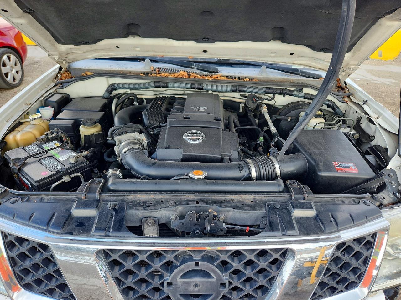 2007 Nissan Pathfinder S White vin: 5N1AR18UX7C626215