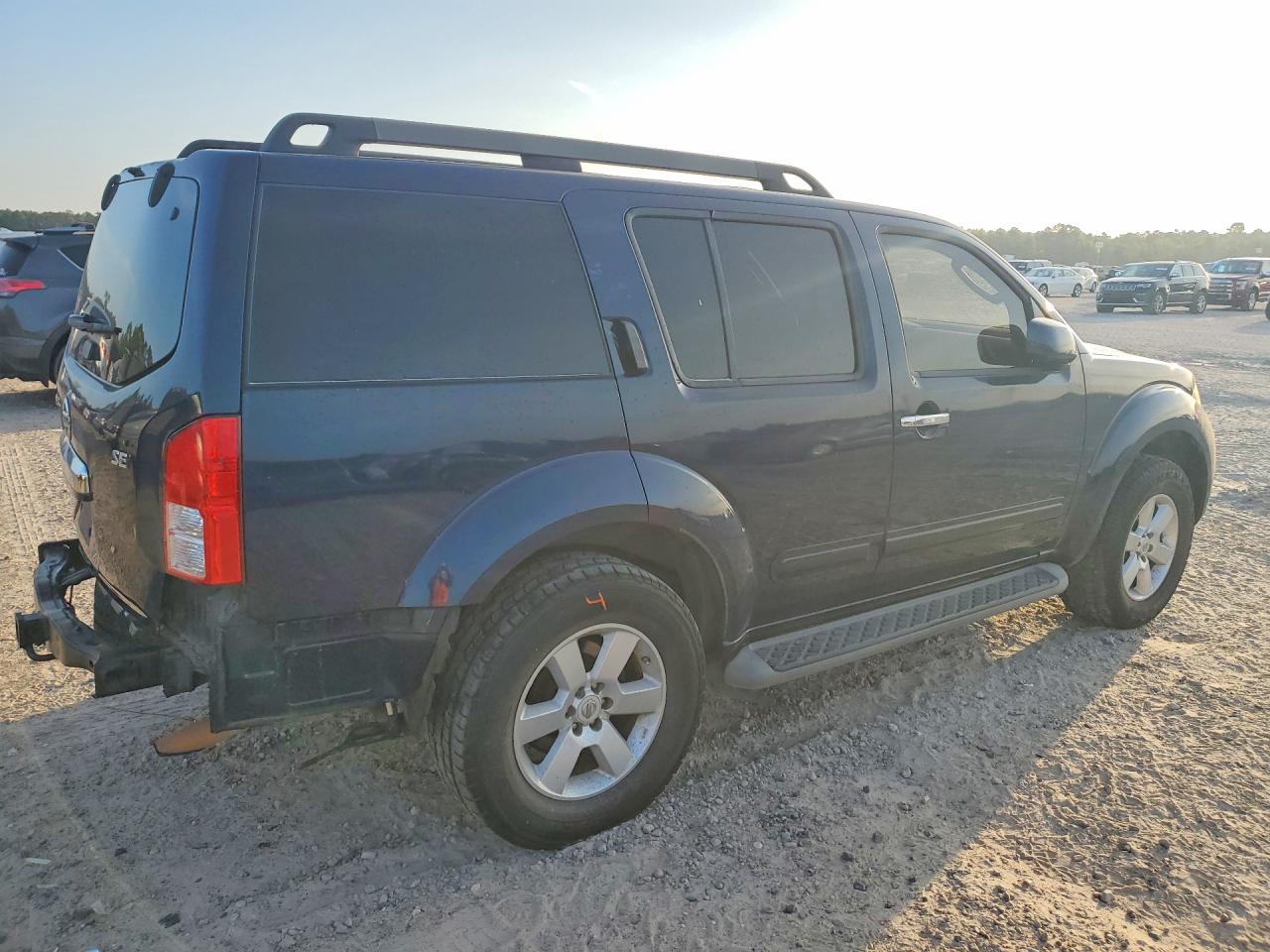 2008 Nissan Pathfinder S Blue vin: 5N1AR18UX8C602255