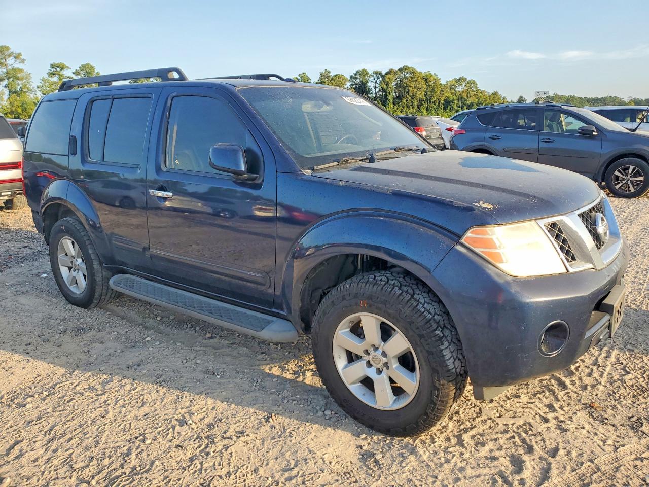 2008 Nissan Pathfinder S Blue vin: 5N1AR18UX8C602255