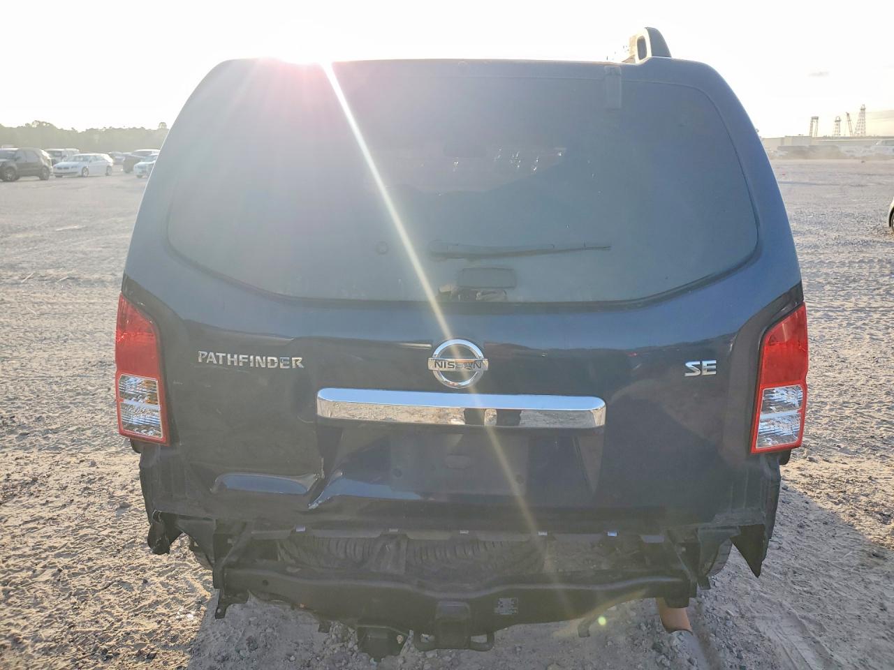 2008 Nissan Pathfinder S Blue vin: 5N1AR18UX8C602255