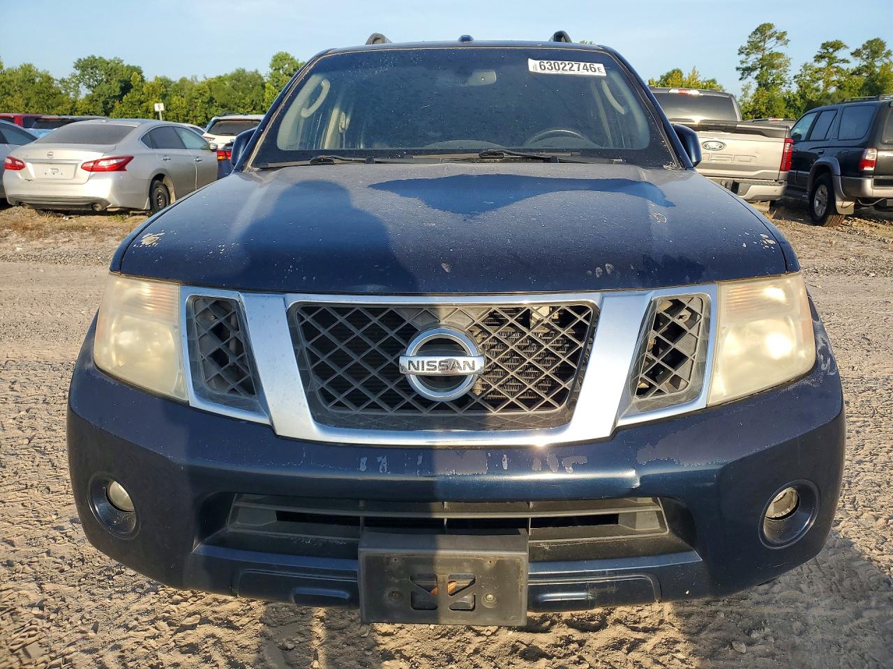 2008 Nissan Pathfinder S Blue vin: 5N1AR18UX8C602255