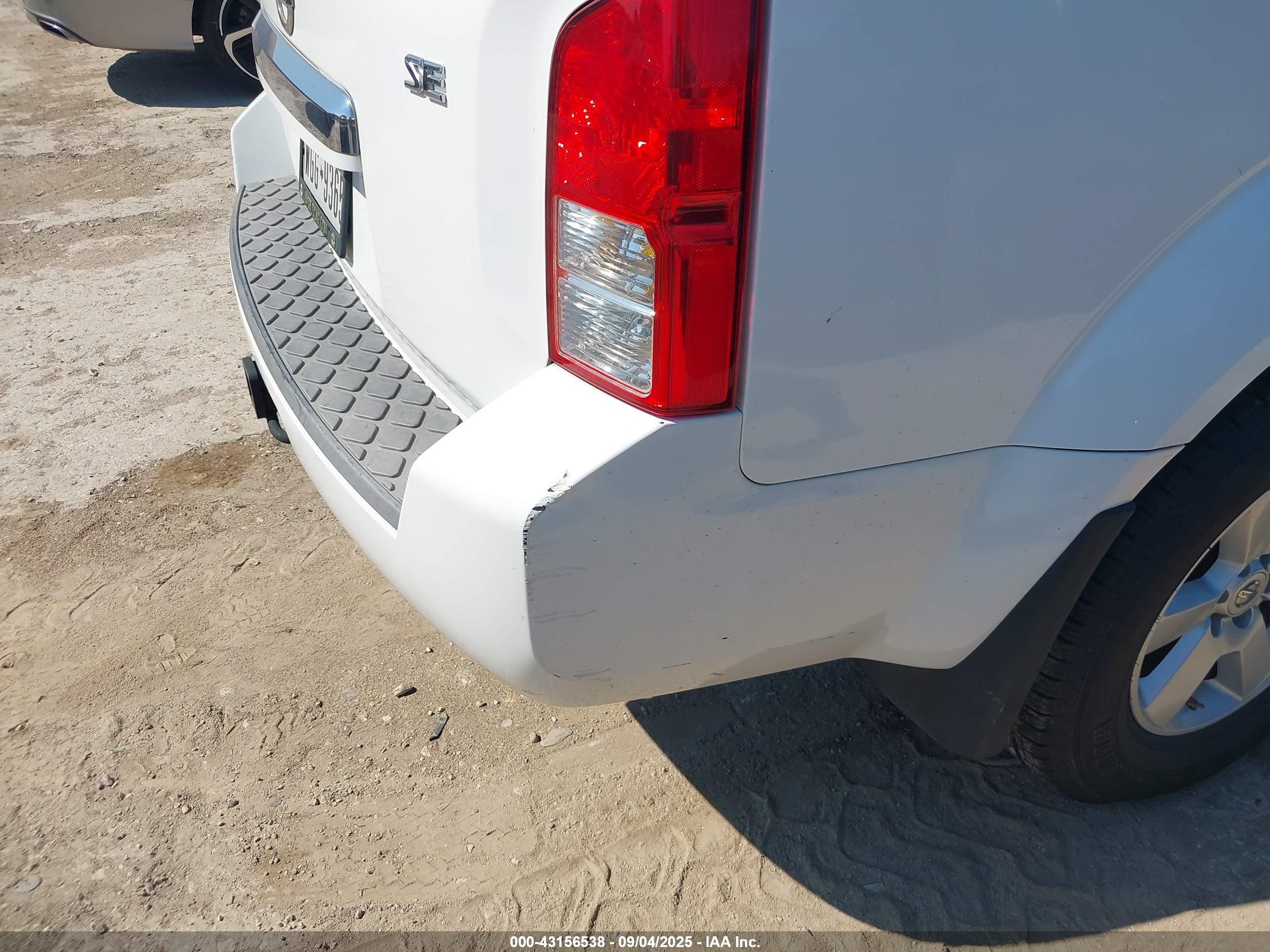 2008 Nissan Pathfinder Se Белый vin: 5N1AR18UX8C635689