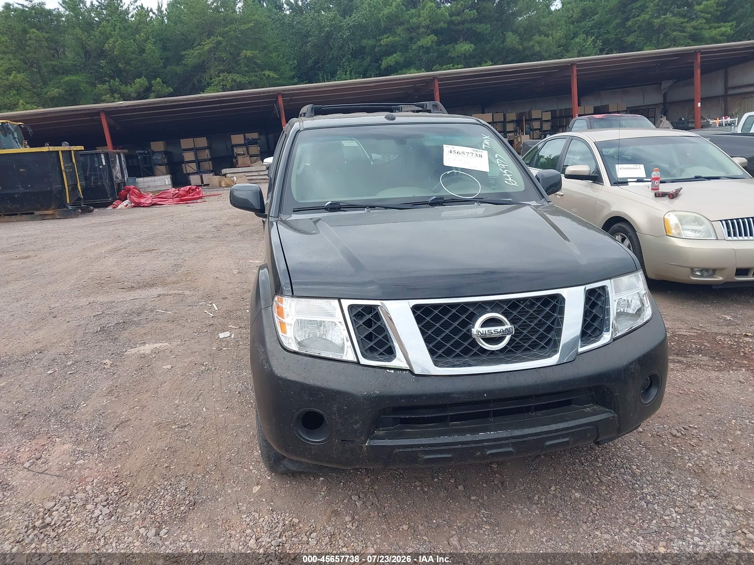 2008 Nissan Pathfinder Se Black vin: 5N1AR18UX8C645977