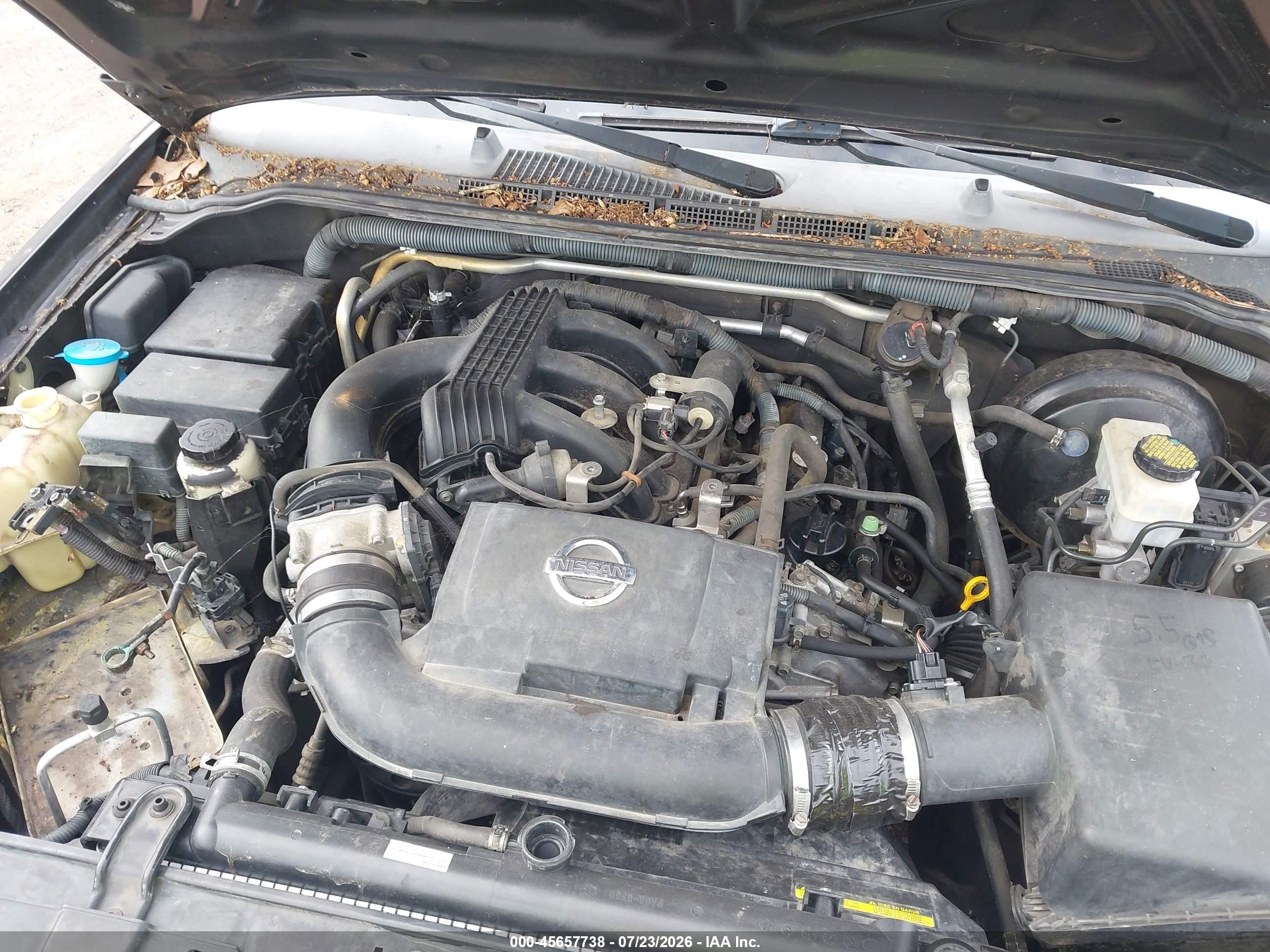 2008 Nissan Pathfinder Se Black vin: 5N1AR18UX8C645977