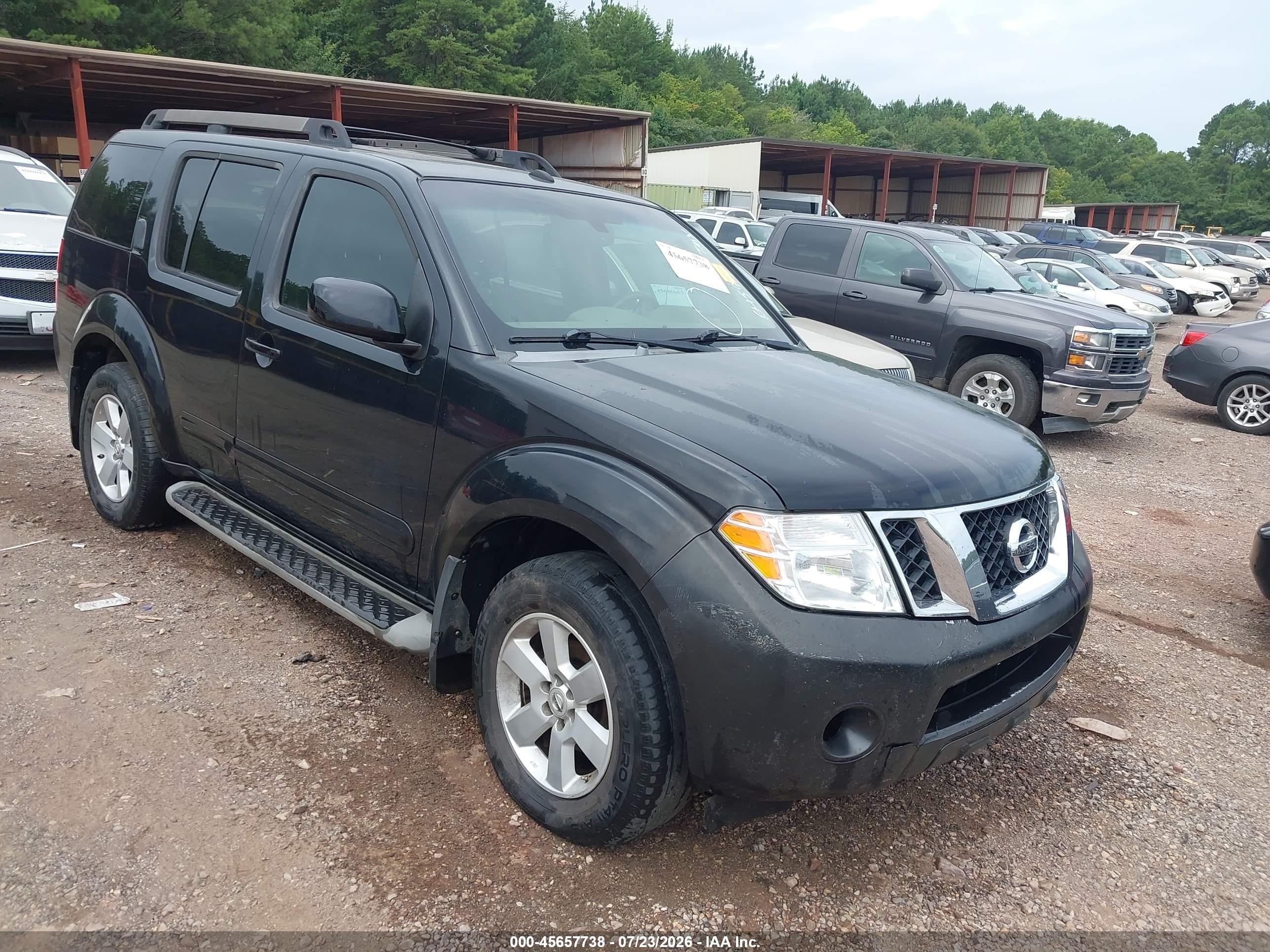 2008 Nissan Pathfinder Se Black vin: 5N1AR18UX8C645977