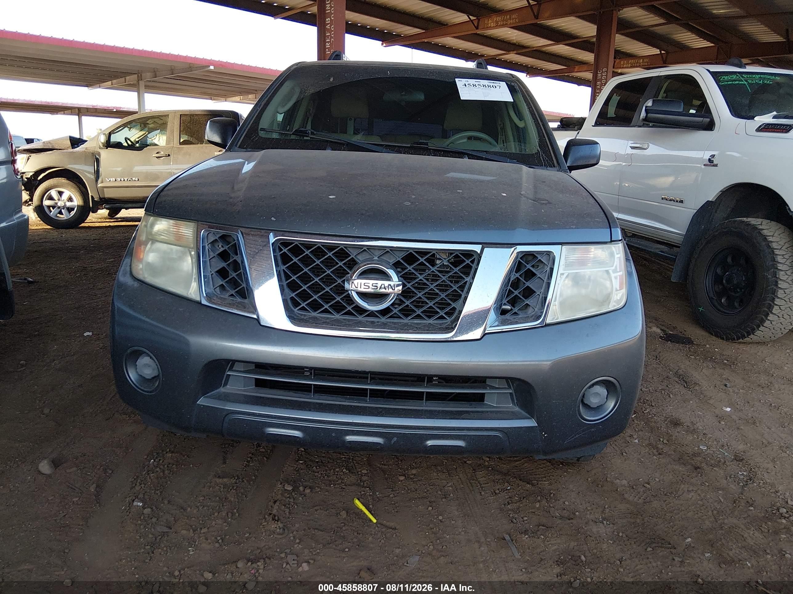 2009 Nissan Pathfinder S Gray vin: 5N1AR18UX9C617954