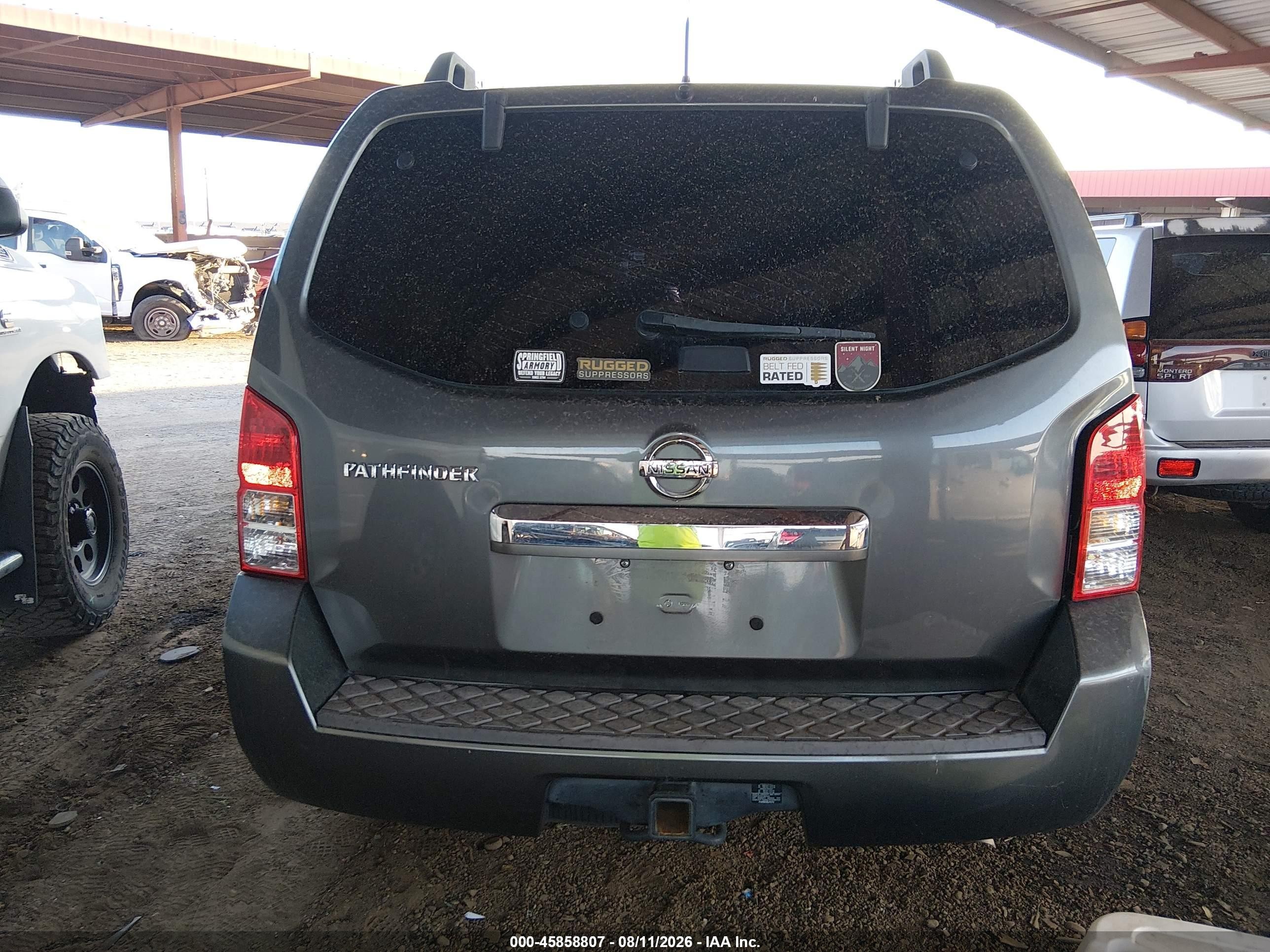 2009 Nissan Pathfinder S Gray vin: 5N1AR18UX9C617954